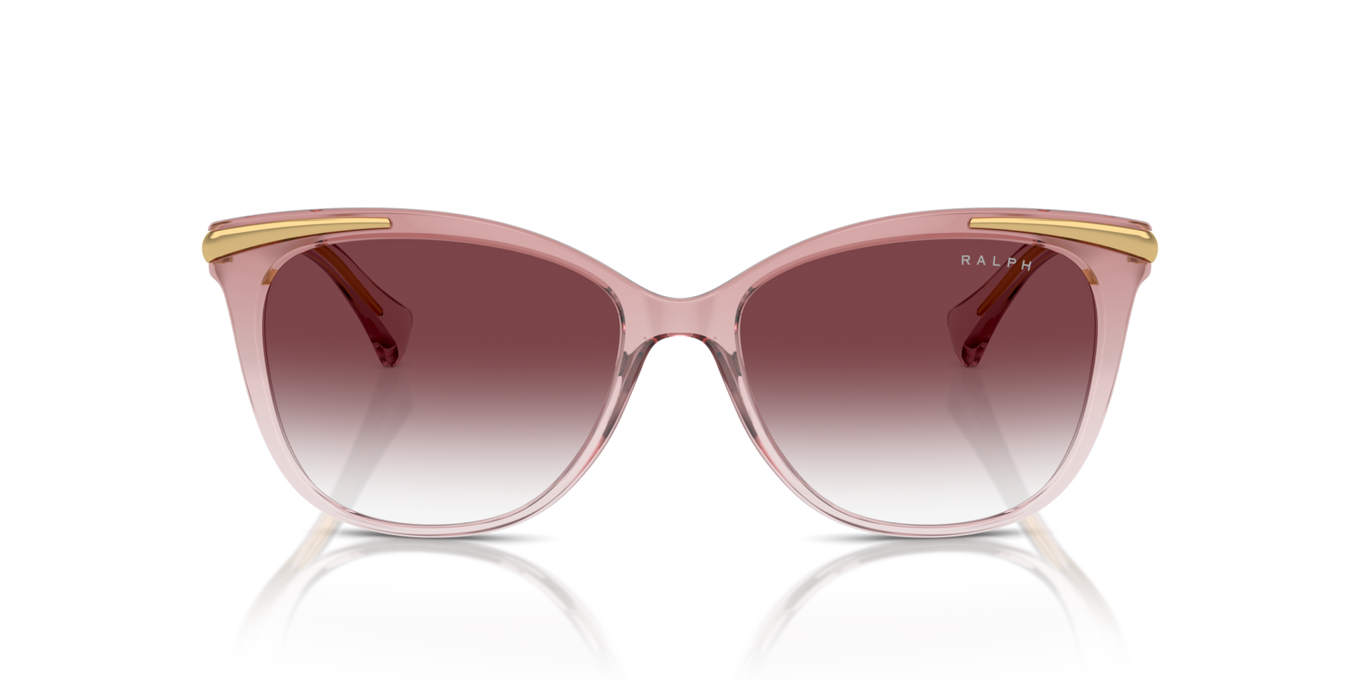 RA5309U Transparent Light Rose KunststofSunglass Frames van B24, Vooraanzicht