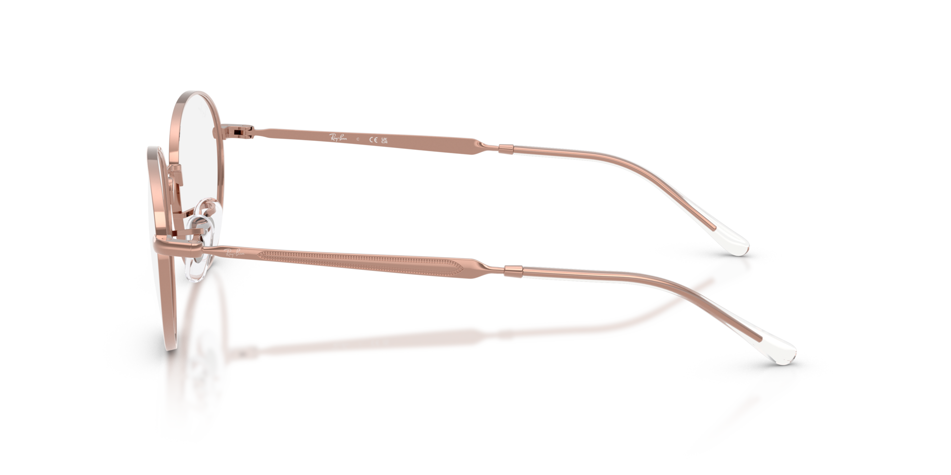 RB6558 Koper MetaalEyeglass Frames van B24, Zijaanzicht