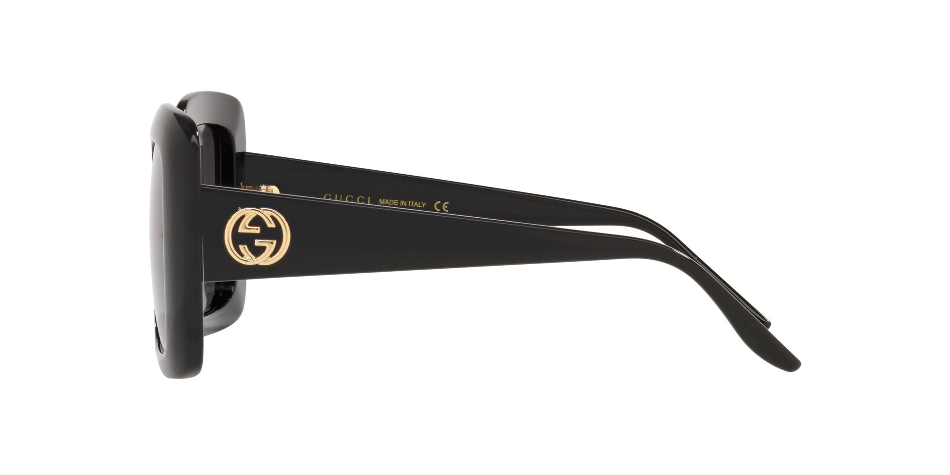 GG0896S Schwarz AcetatSunglass Frames von B24, Seitenansicht
