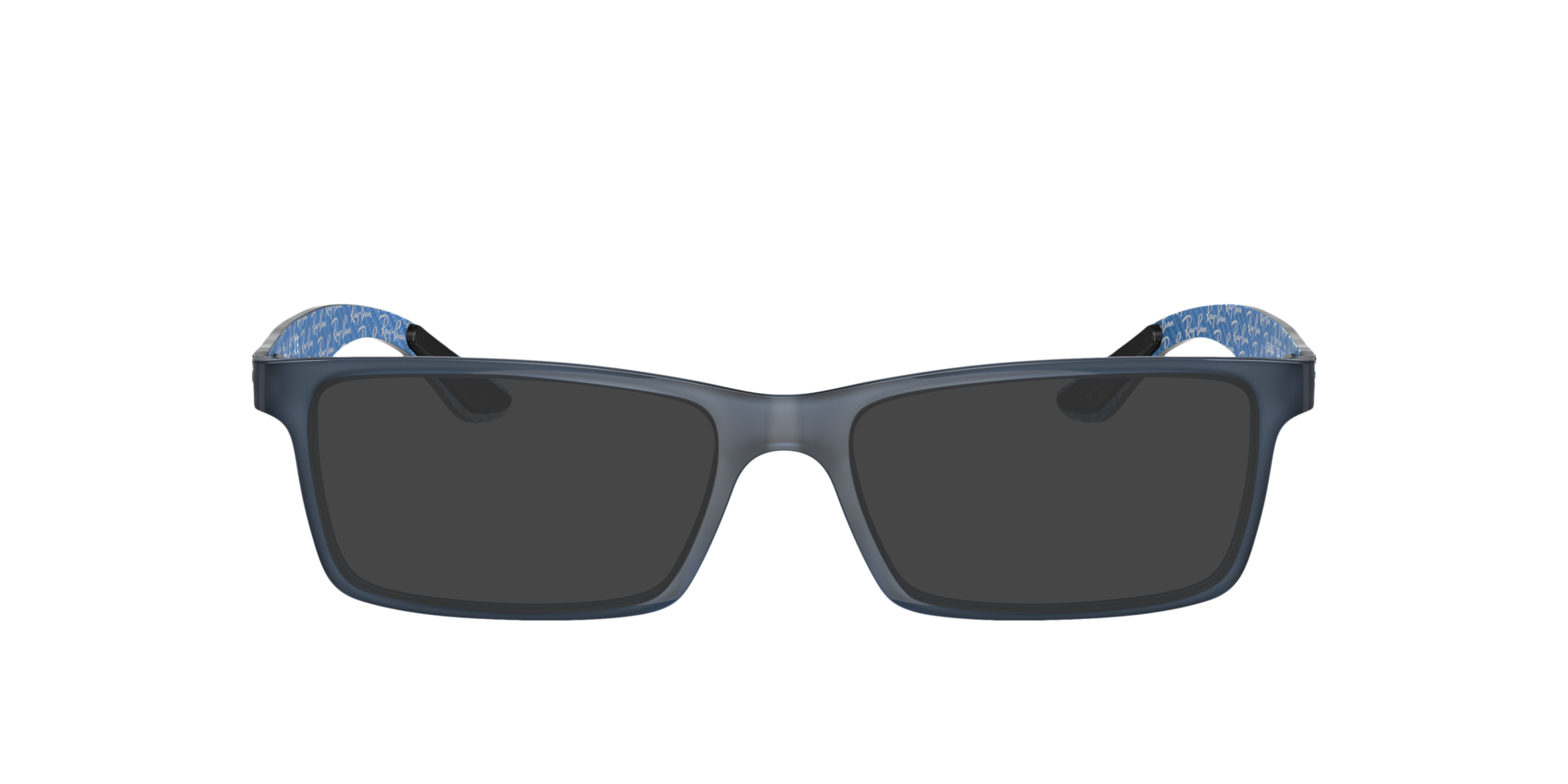 RB8901 Blauw KunststofEyeglass Frames van B24, met getinte lenzen