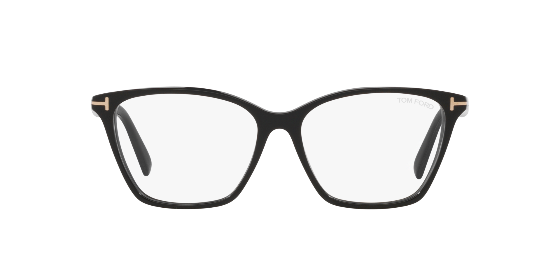 Glänzendes Schwarz FT5949-B -  Acetate Brillen