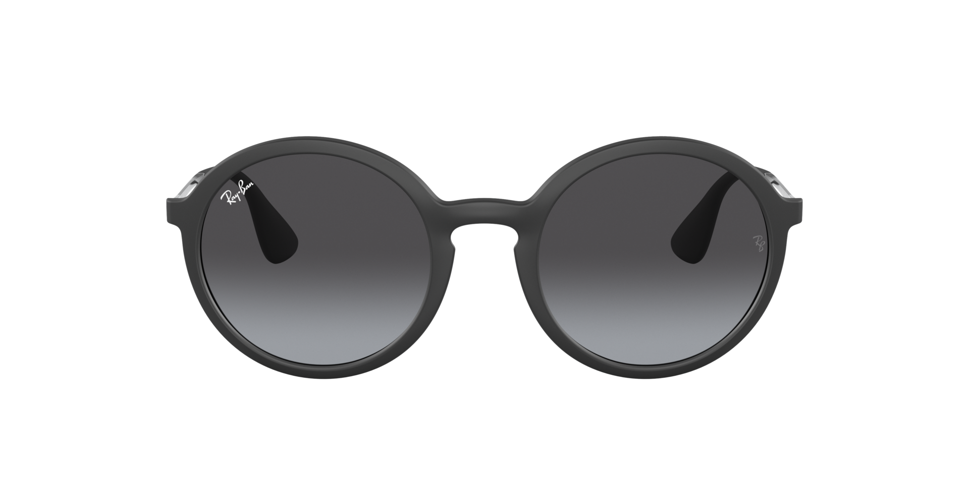 RB4222 Rubber Black KunststoffSunglass Frames von B24, mit getönten Gläsern