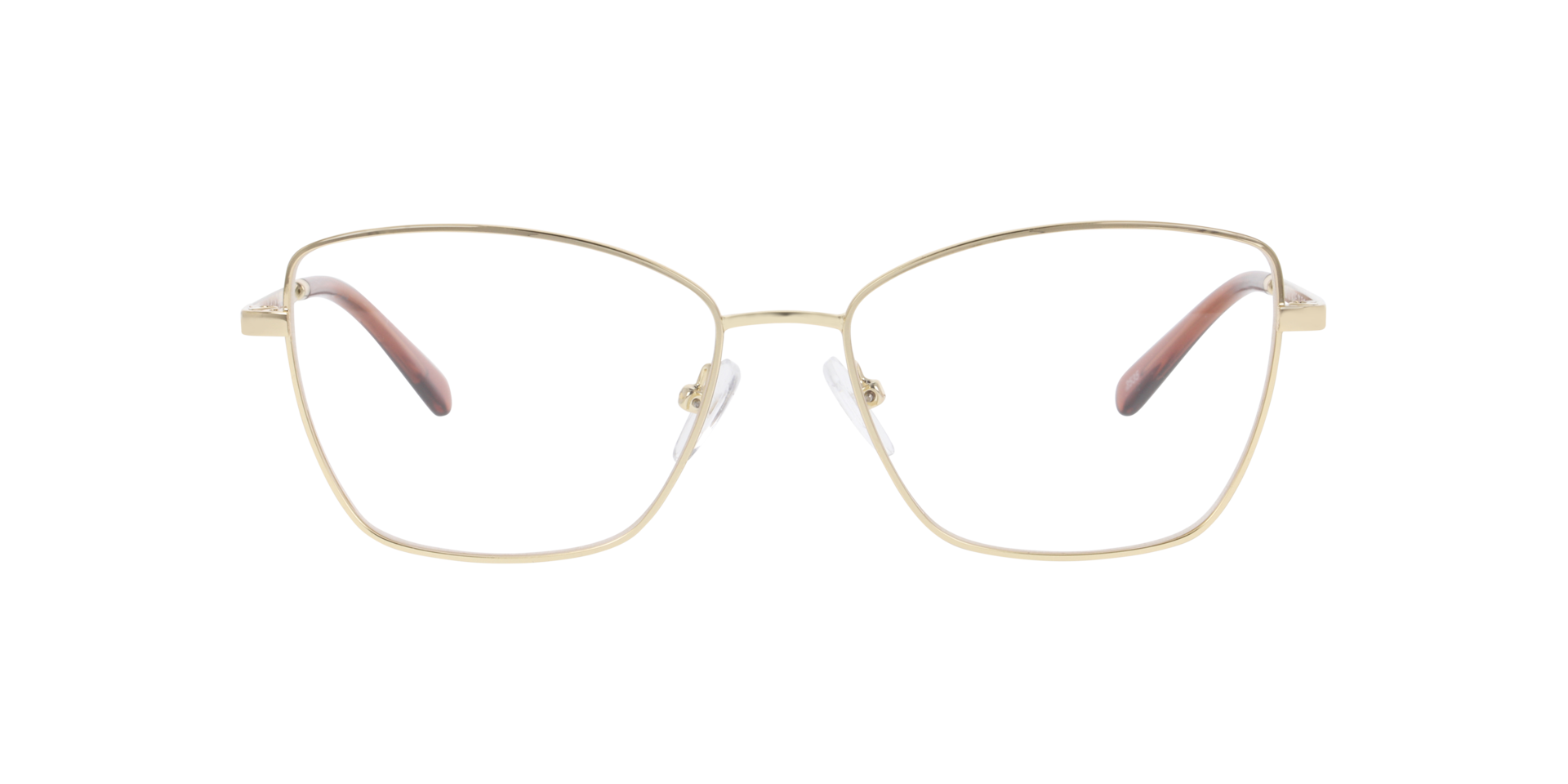 Nicole Gold MetallEyeglass Frames von B24, Vorderansicht