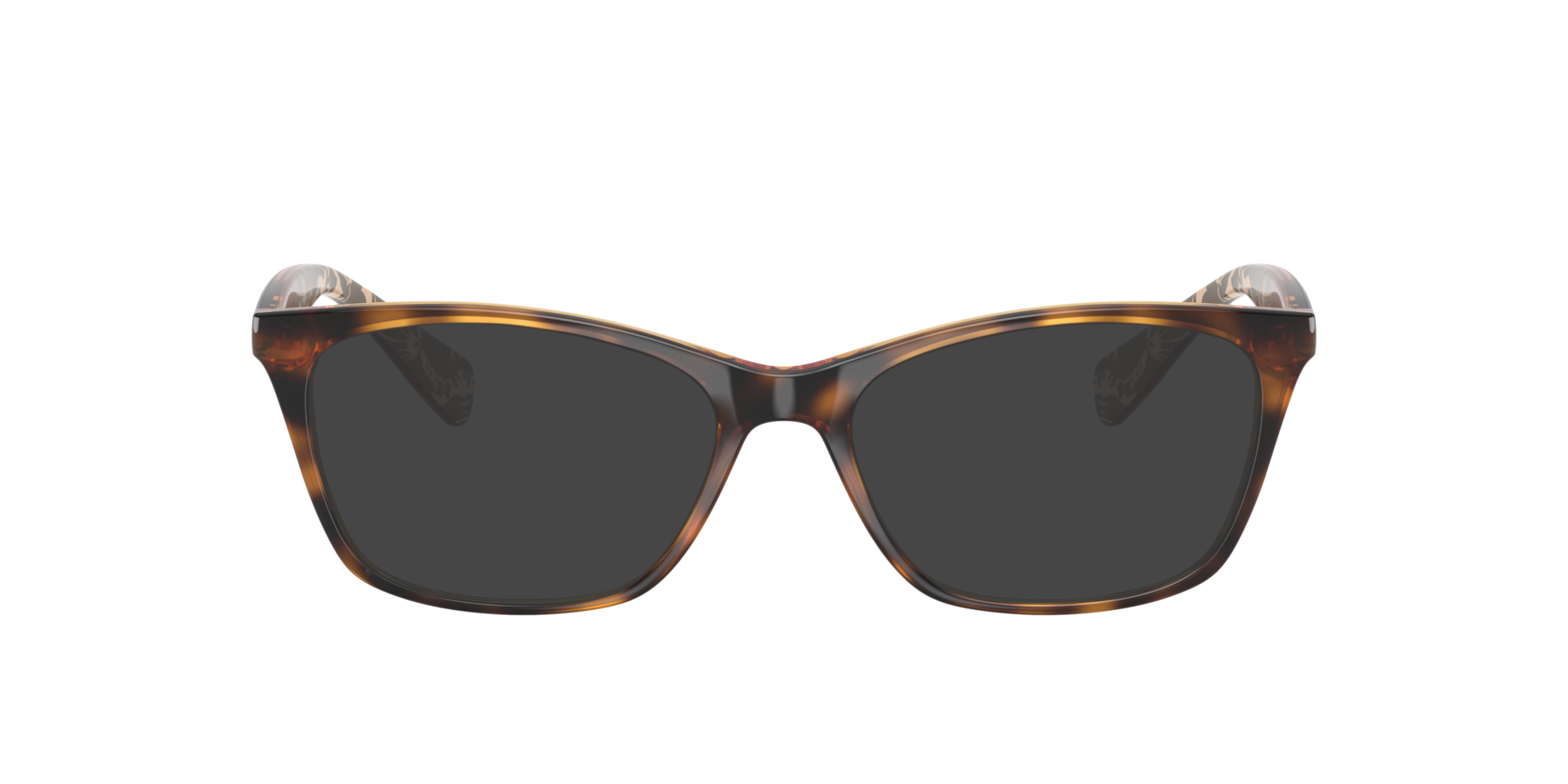 RA7071 Dunkelhavana KunststoffEyeglass Frames von B24, mit getönten Gläsern