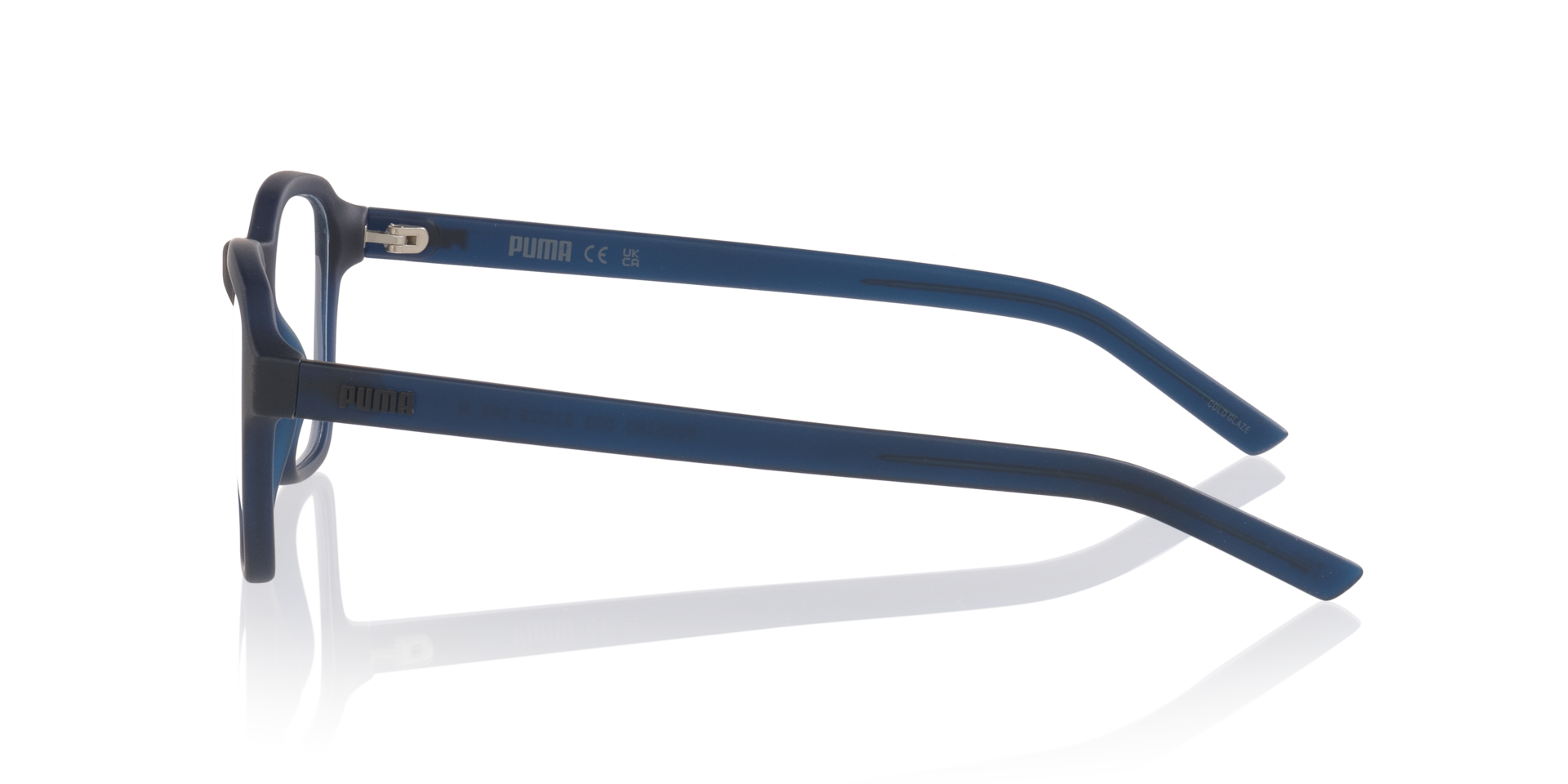 PU0518O Blau KunststoffEyeglass Frames von B24, Seitenansicht