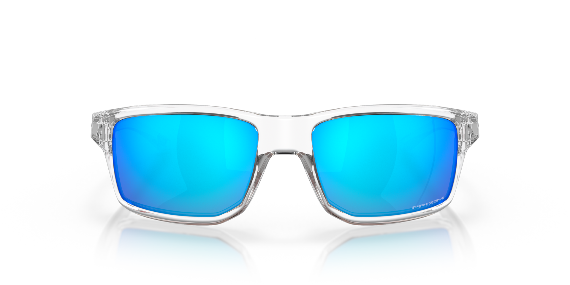 Gibston Transparent glänzend KunststoffSunglass Frames von B24, Vorderansicht