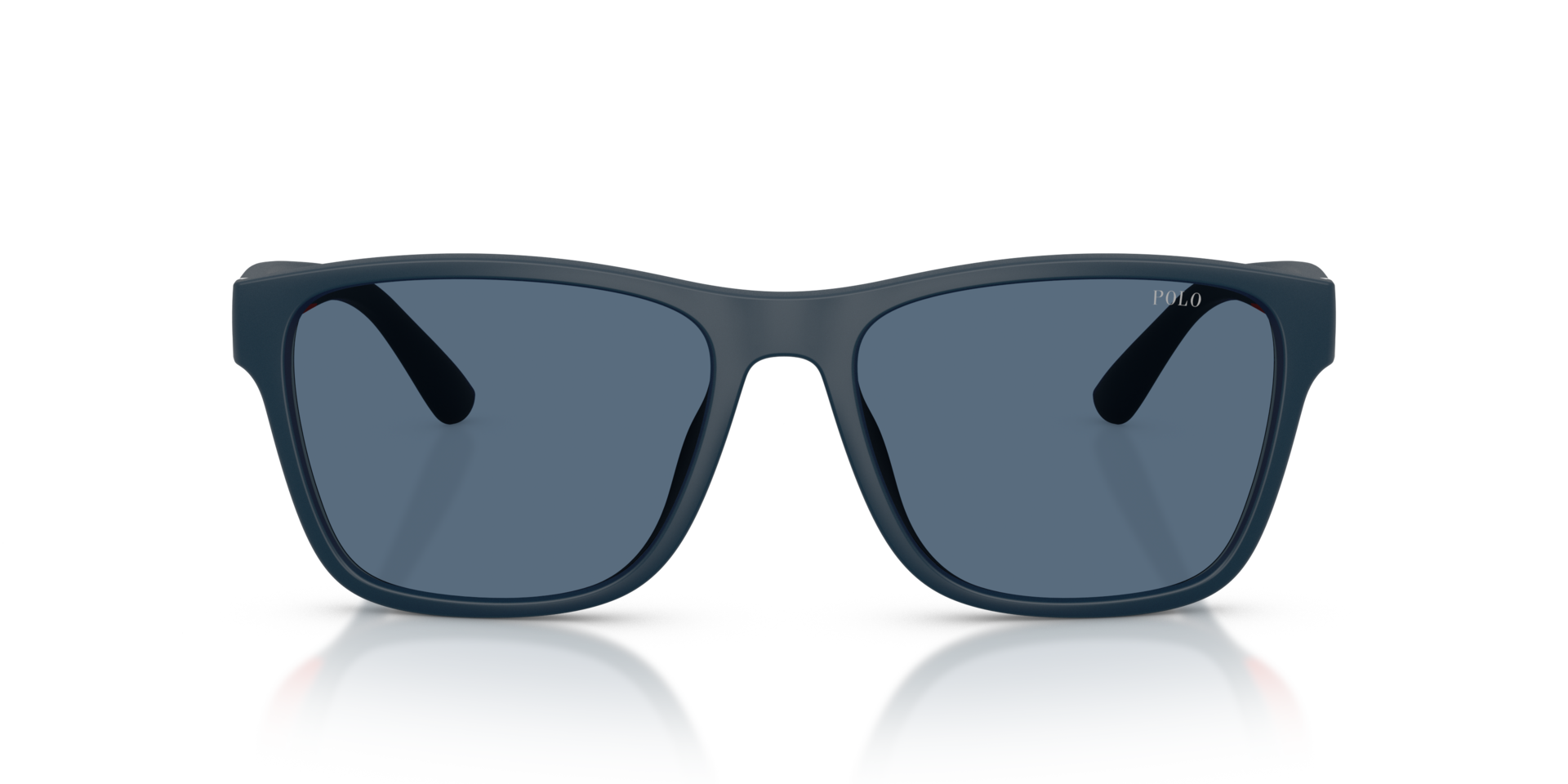 PH4229U Mat marineblauw KunststofSunglass Frames van B24, Vooraanzicht