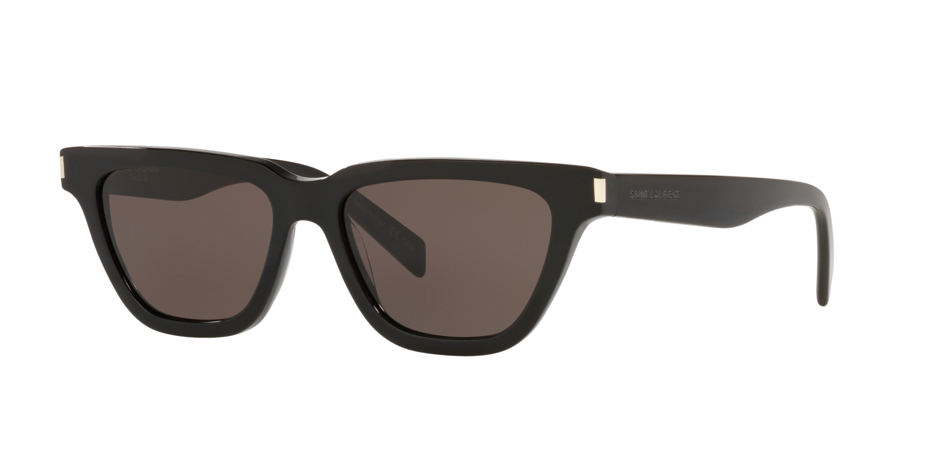 SL 462 SULPICE Schwarz AcetatSunglass Frames von B24, Dreiviertelansicht