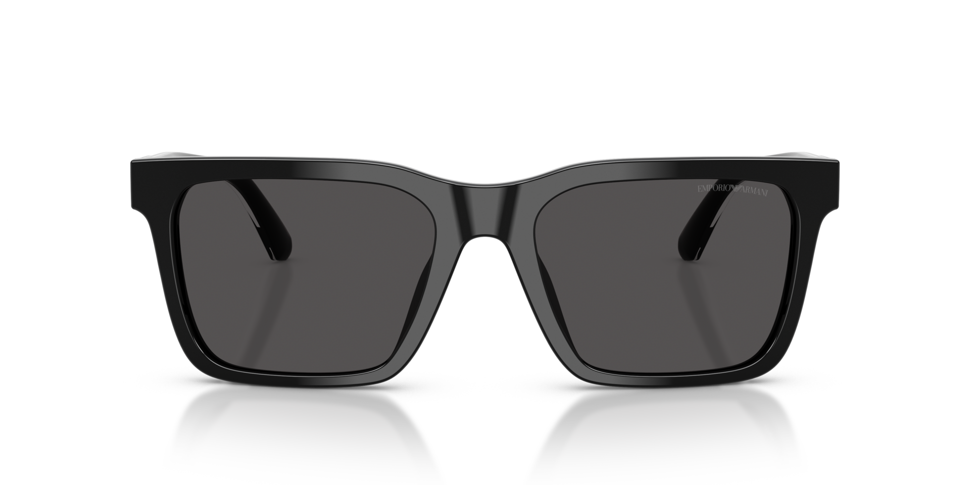EA4262U Schwarz glänzend AcetatSunglass Frames von B24, Vorderansicht