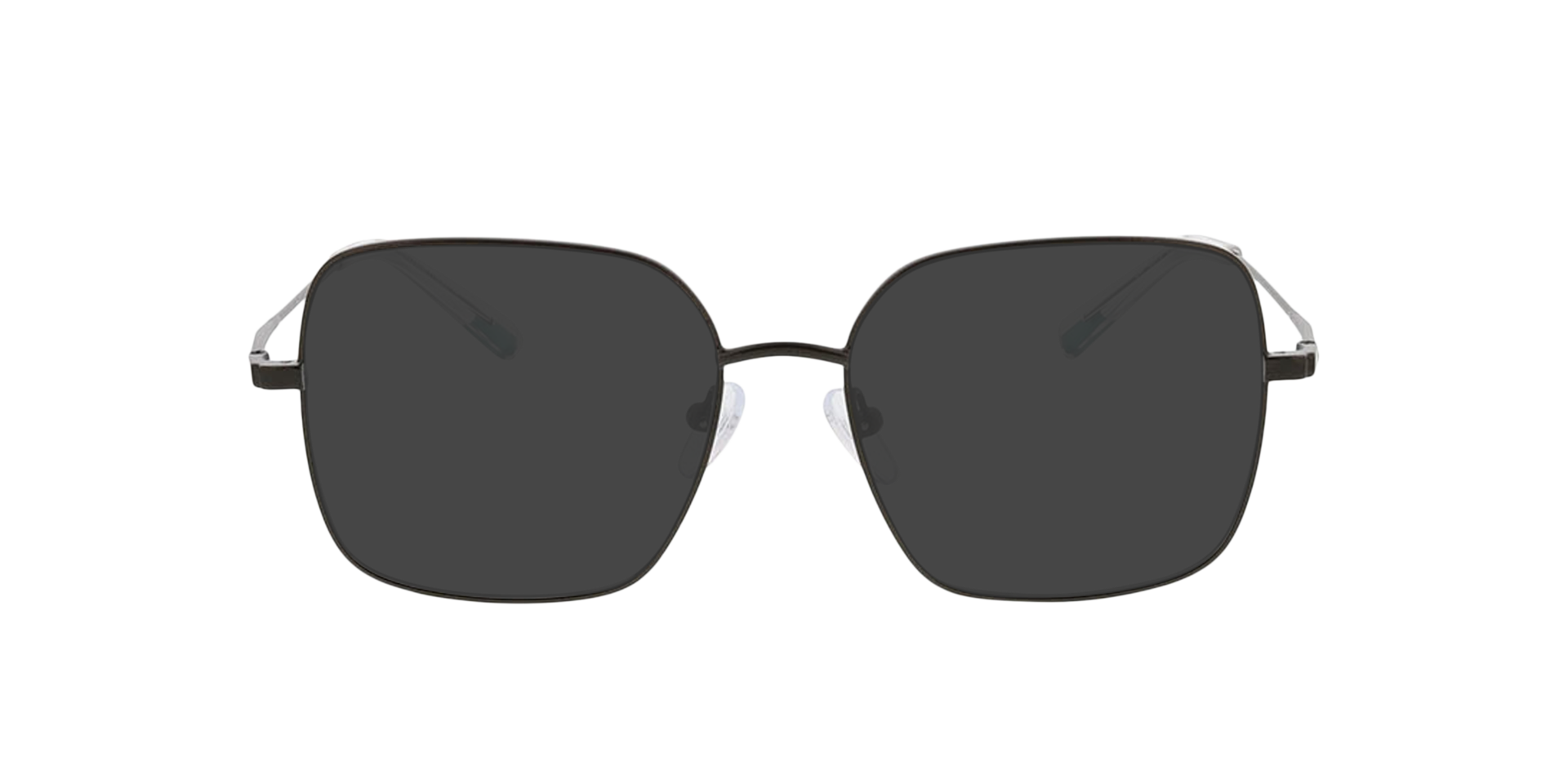 Carrie Parelachtig zwart MetaalEyeglass Frames van B24, met getinte lenzen
