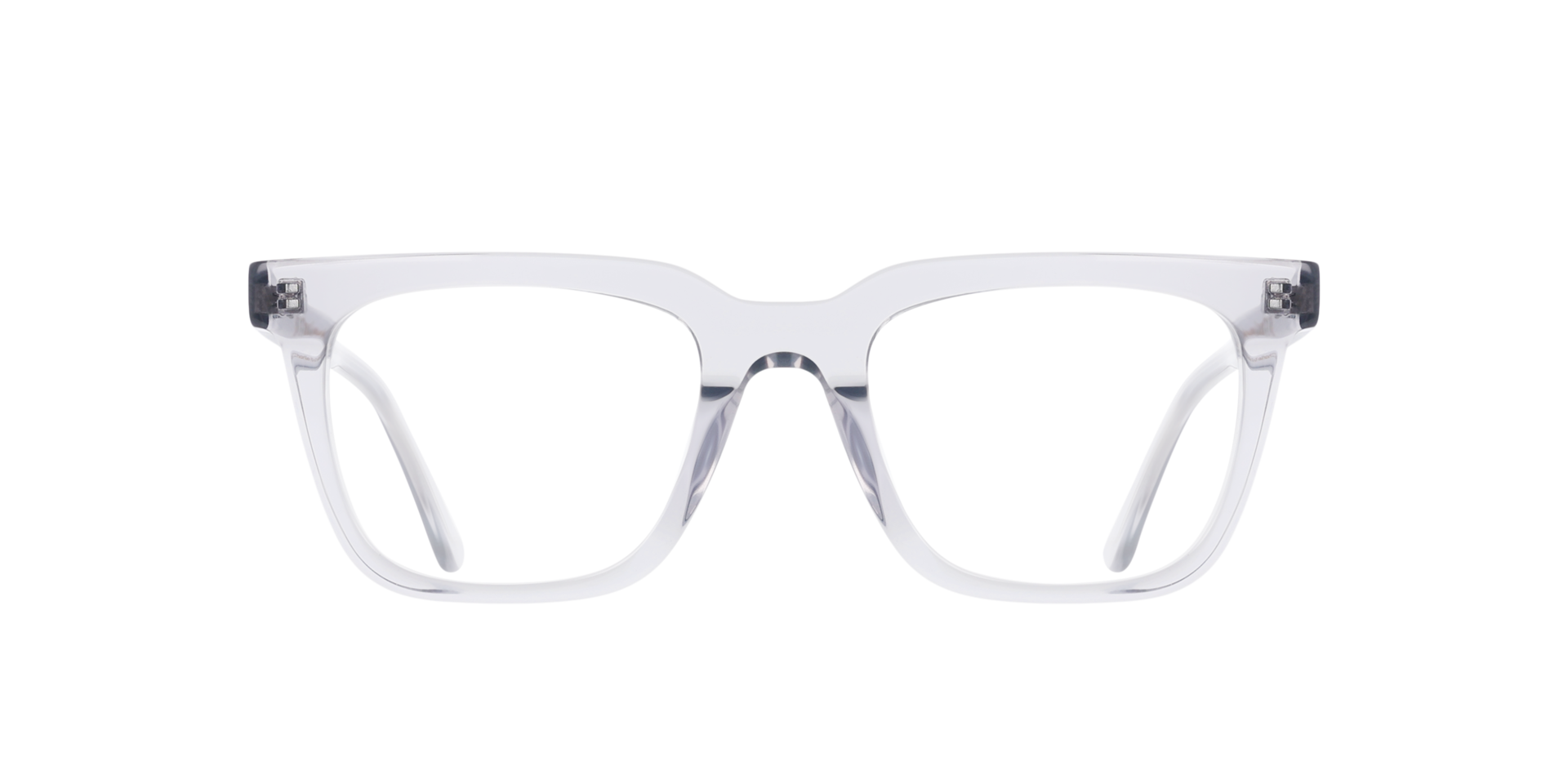 Vince Kristalgrijs AcetaatEyeglass Frames van B24, Vooraanzicht