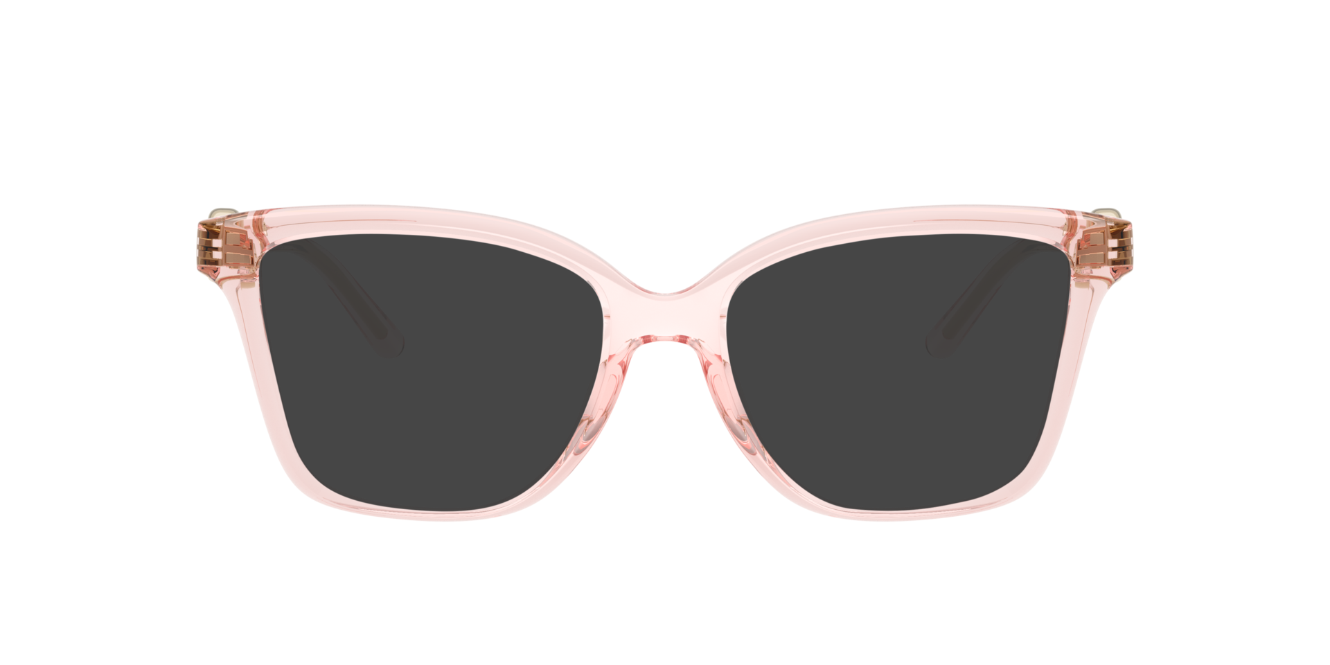 MK4180U Light Pink Transparent KunststofEyeglass Frames van B24, met getinte lenzen