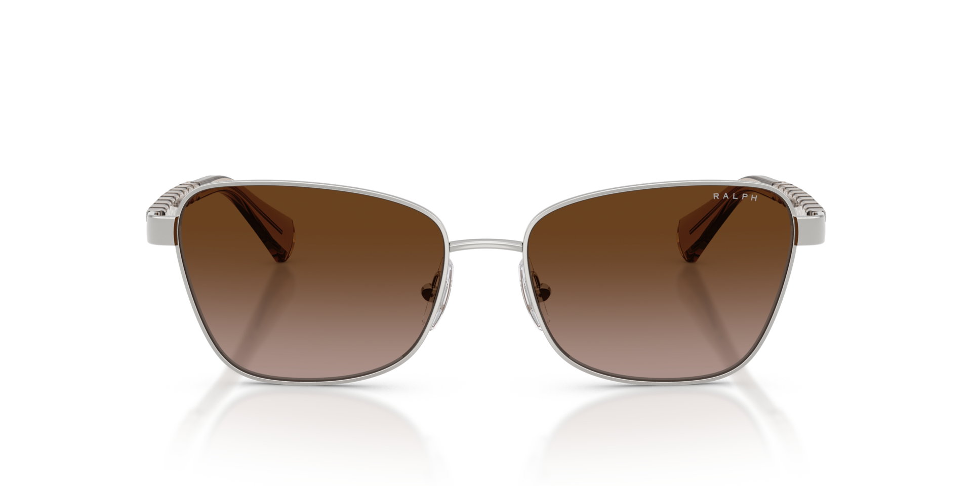 RA4149 Shiny Silver MetallSunglass Frames von B24, Vorderansicht