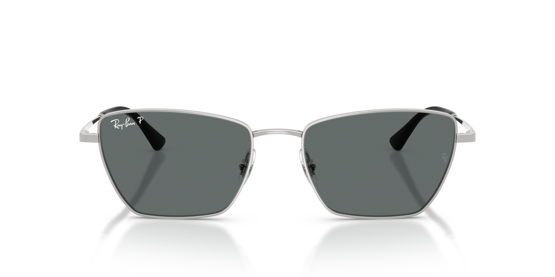 RB3783 Silber MetallSunglass Frames von B24, Vorderansicht
