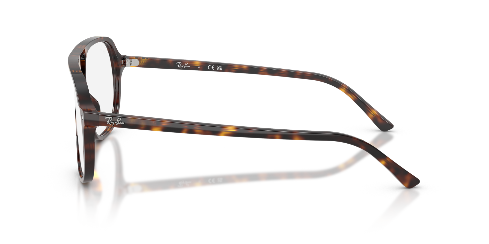 RB5698 Havana AcetaatEyeglass Frames van B24, Zijaanzicht