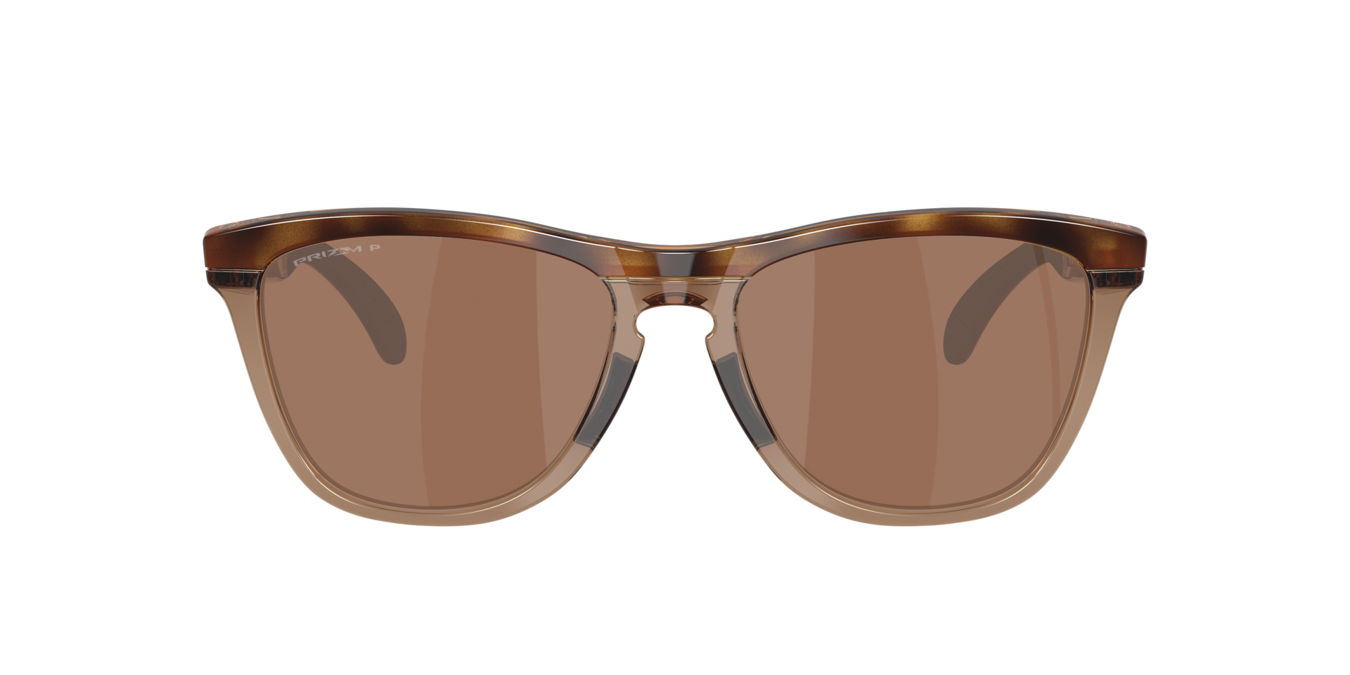 Frogskins™ Range XL Brown Tortoise & Brown Smoke KunststofSunglass Frames van B24, met getinte lenzen
