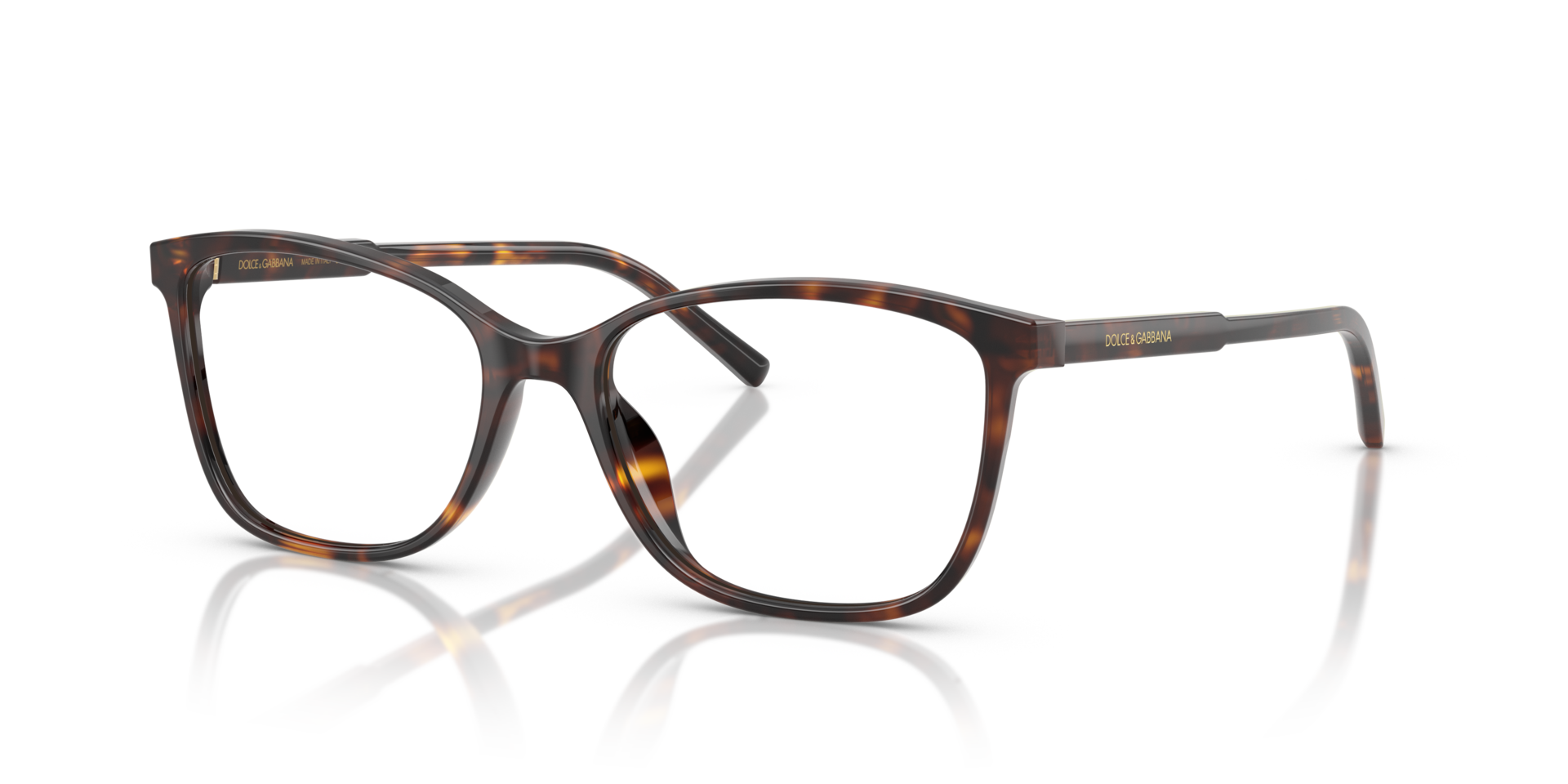 DG3424 Havana AcetatEyeglass Frames von B24, Dreiviertelansicht