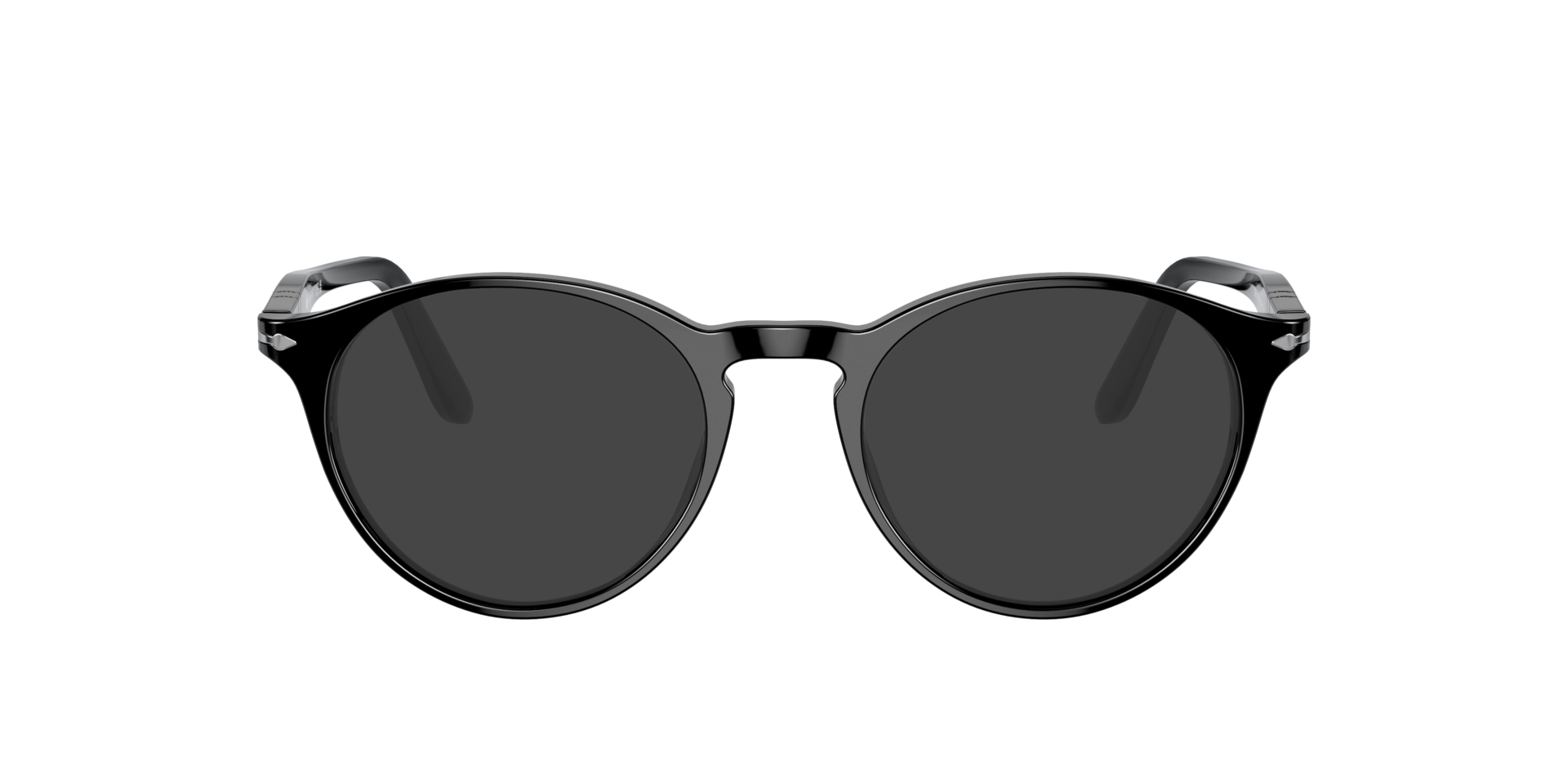 PO3092V Zwart AcetaatEyeglass Frames van B24, met getinte lenzen