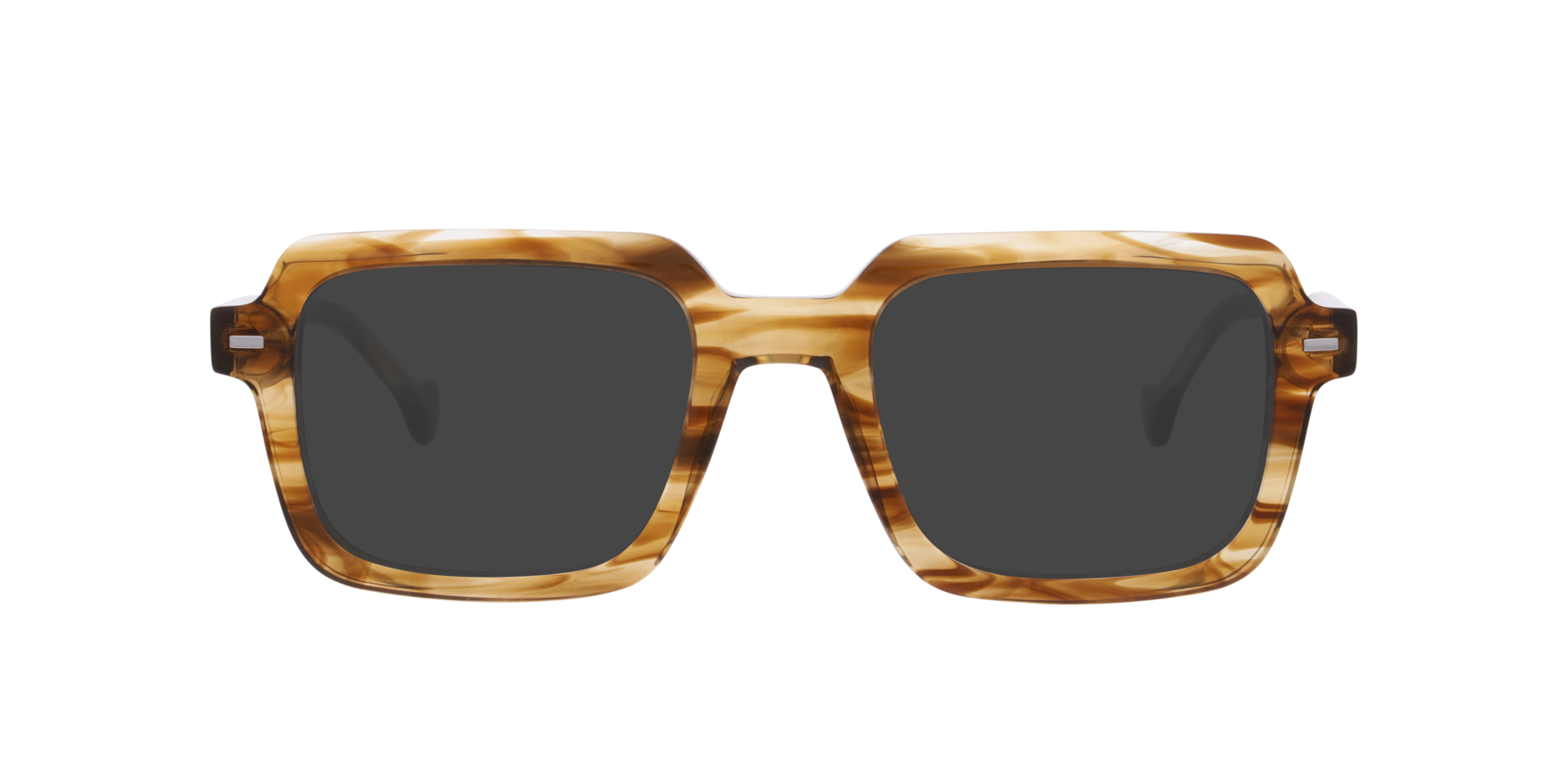 Sebastian Braun Hornfarben AcetatEyeglass Frames von B24, mit getönten Gläsern