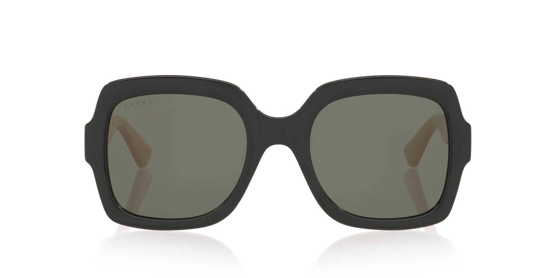GG1337S Zwart KunststofSunglass Frames van B24, Vooraanzicht