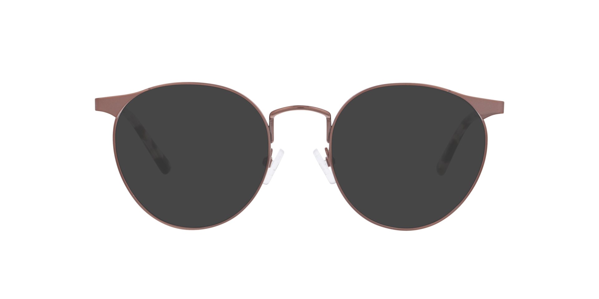 Mythos Rotgold TitanEyeglass Frames von B24, mit getönten Gläsern