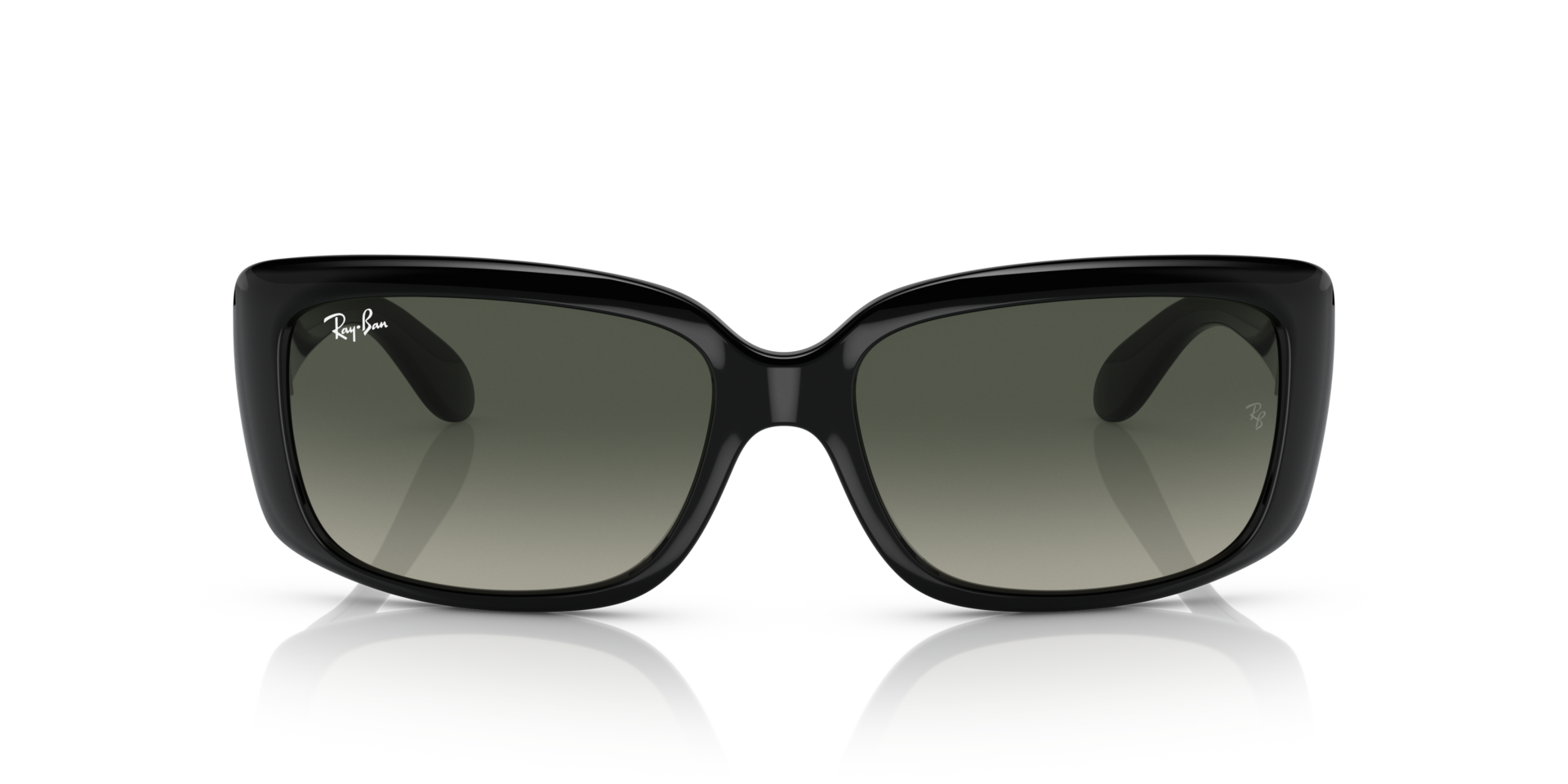 RB4389 Schwarz KunststoffSunglass Frames von B24, Vorderansicht