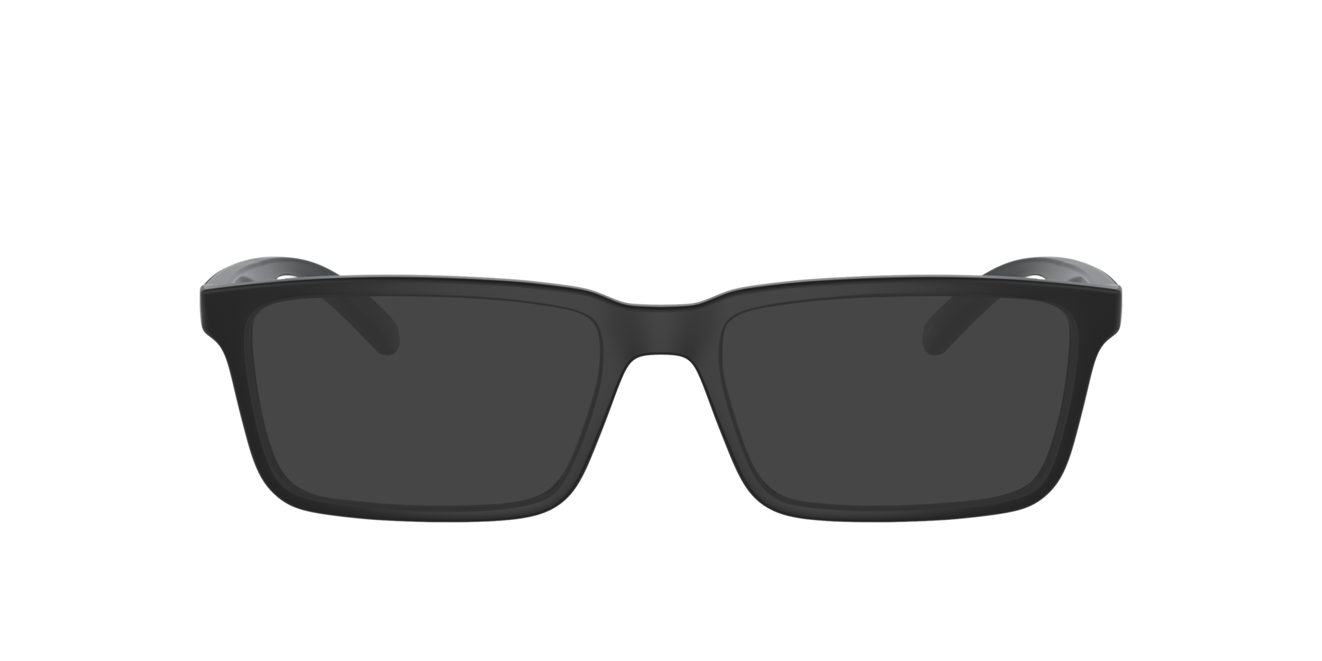 AN7253 Recycled Black KunststofEyeglass Frames van B24, met getinte lenzen