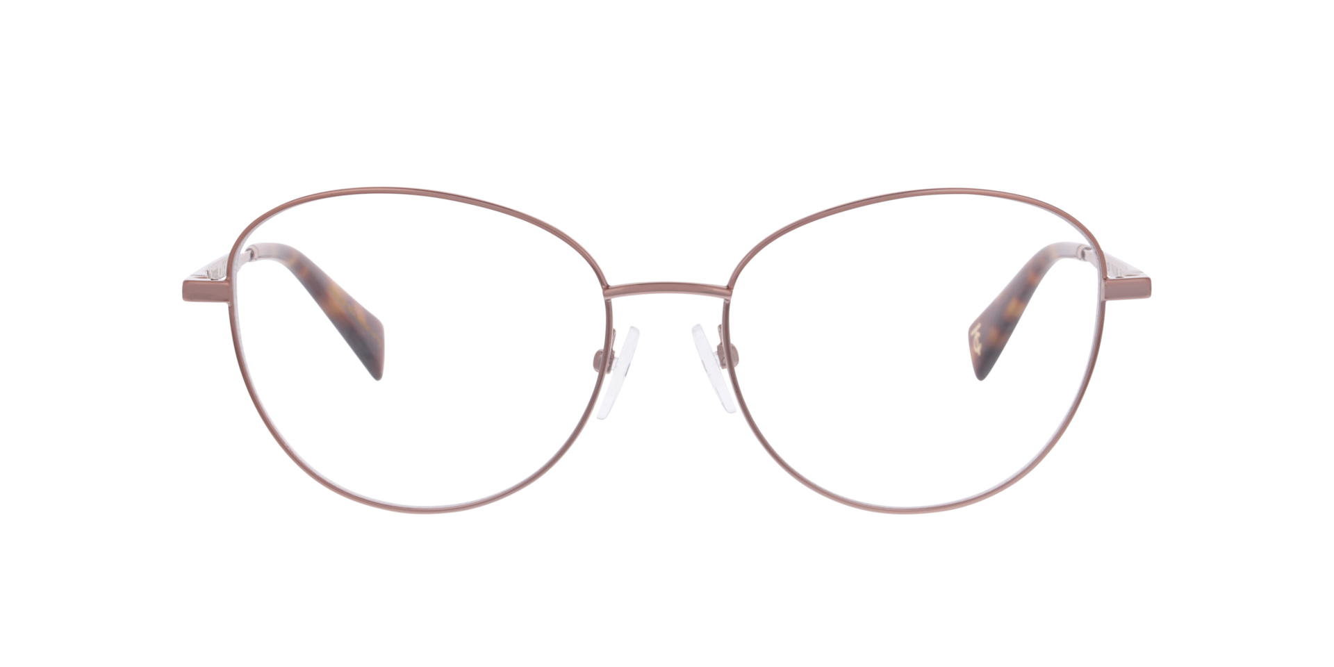 Paulina Rotgold MetallEyeglass Frames von B24, Vorderansicht