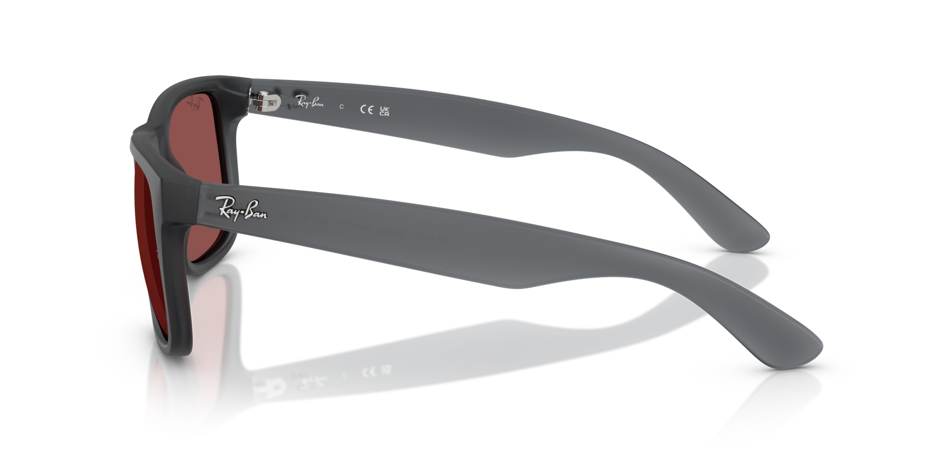 RB4165 Opalgrau KunststoffSunglass Frames von B24, Seitenansicht