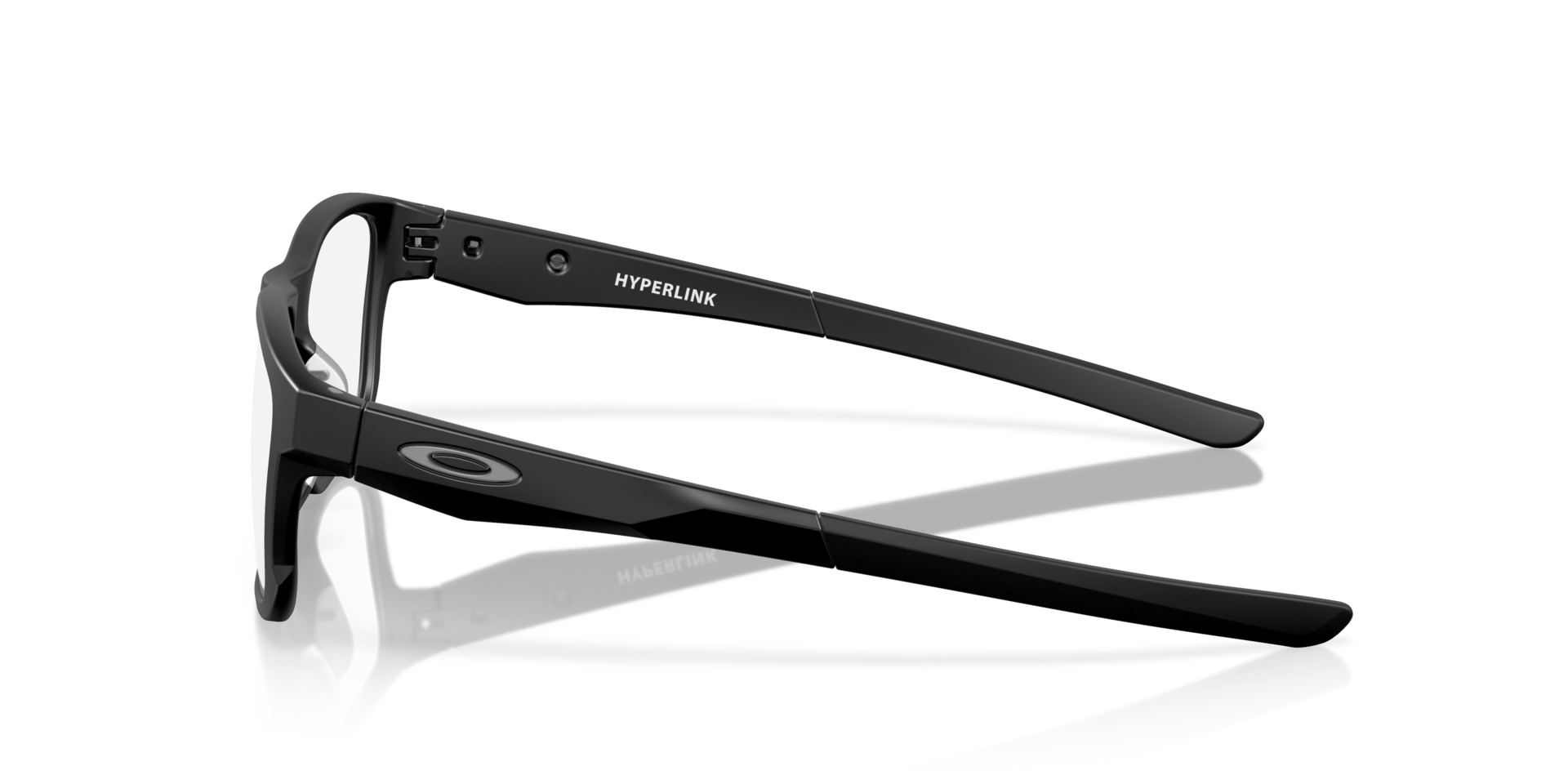 Hyperlink Schwarz satiniert KunststoffEyeglass Frames von B24, Seitenansicht
