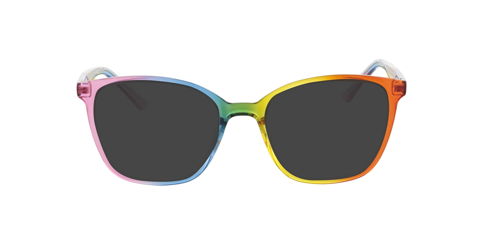 Burano Rainbow KunststoffEyeglass Frames von B24, mit getönten Gläsern