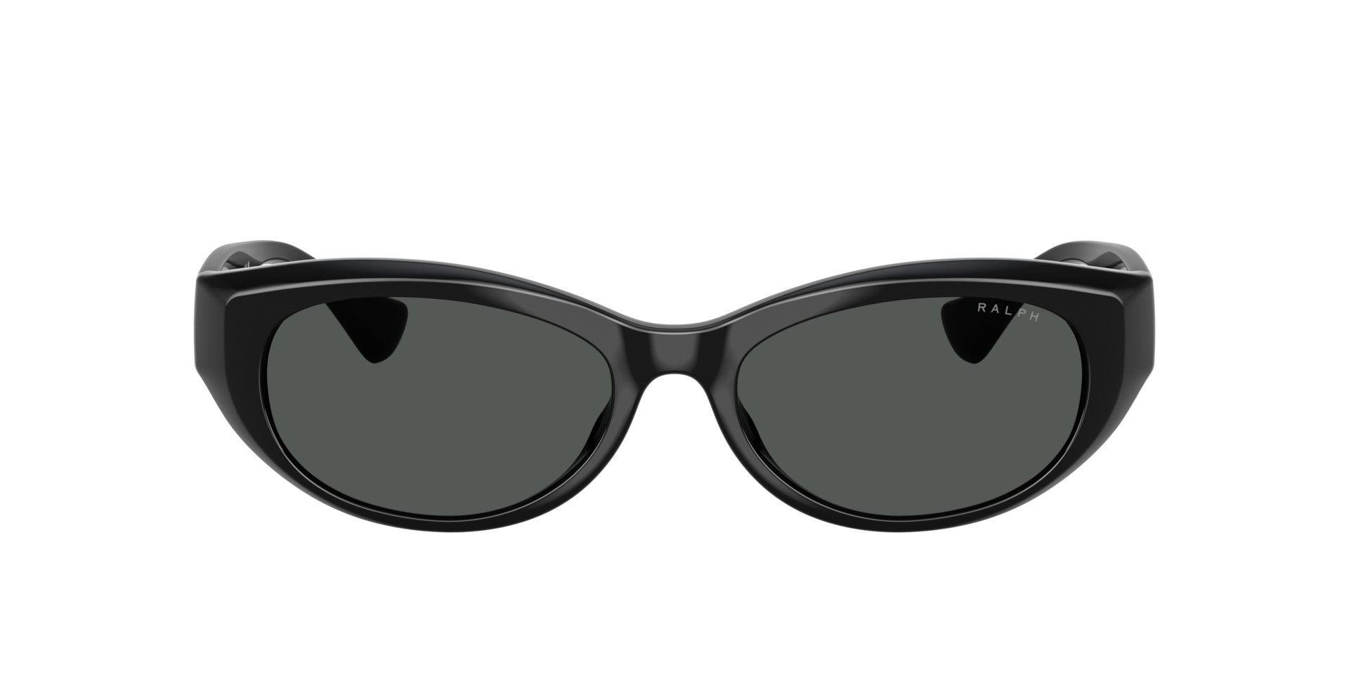 RA5327U Glanzend zwart KunststofSunglass Frames van B24, met getinte lenzen