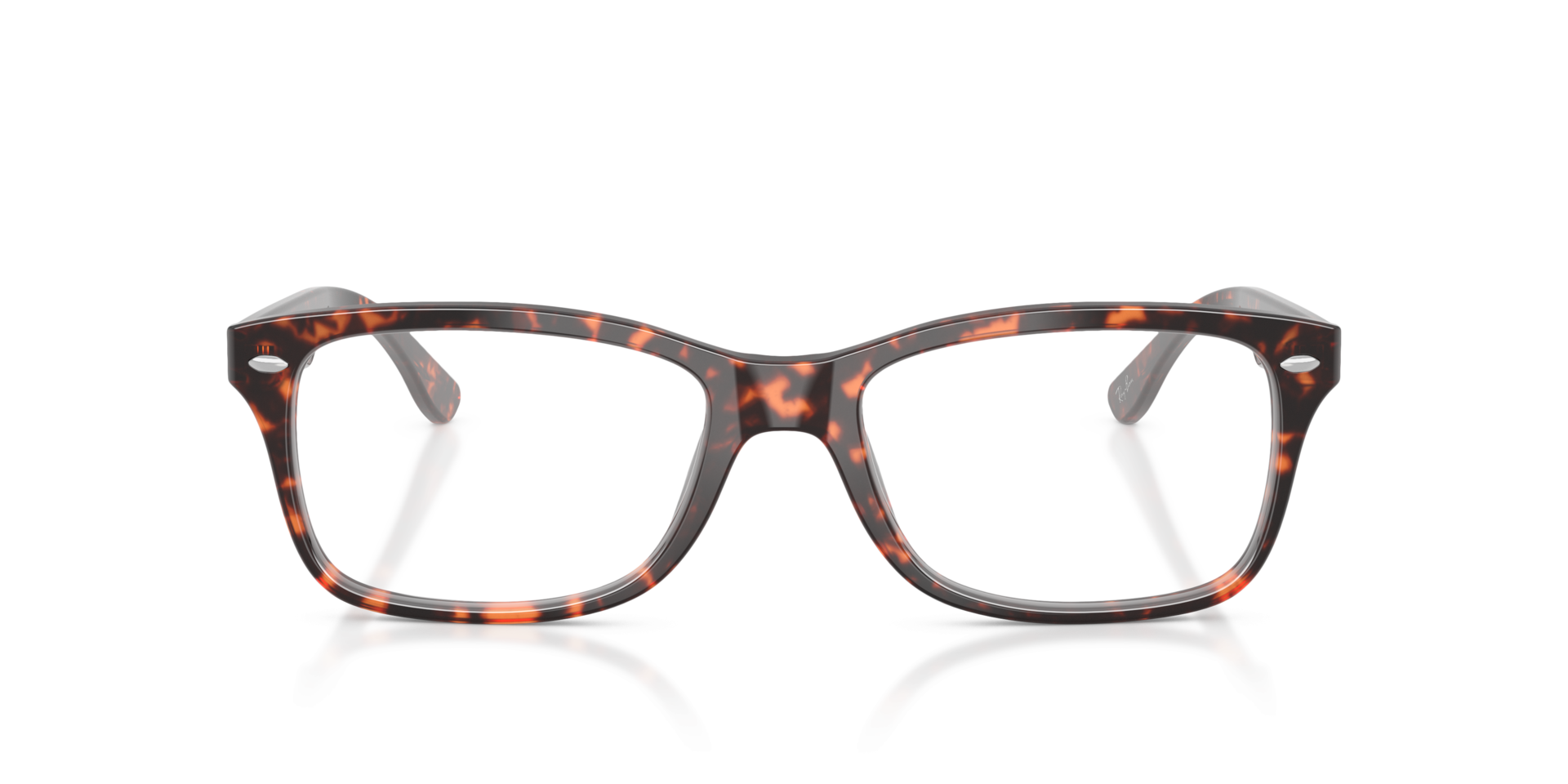 RB5228 Havana Red Turtle AcetaatEyeglass Frames van B24, Vooraanzicht