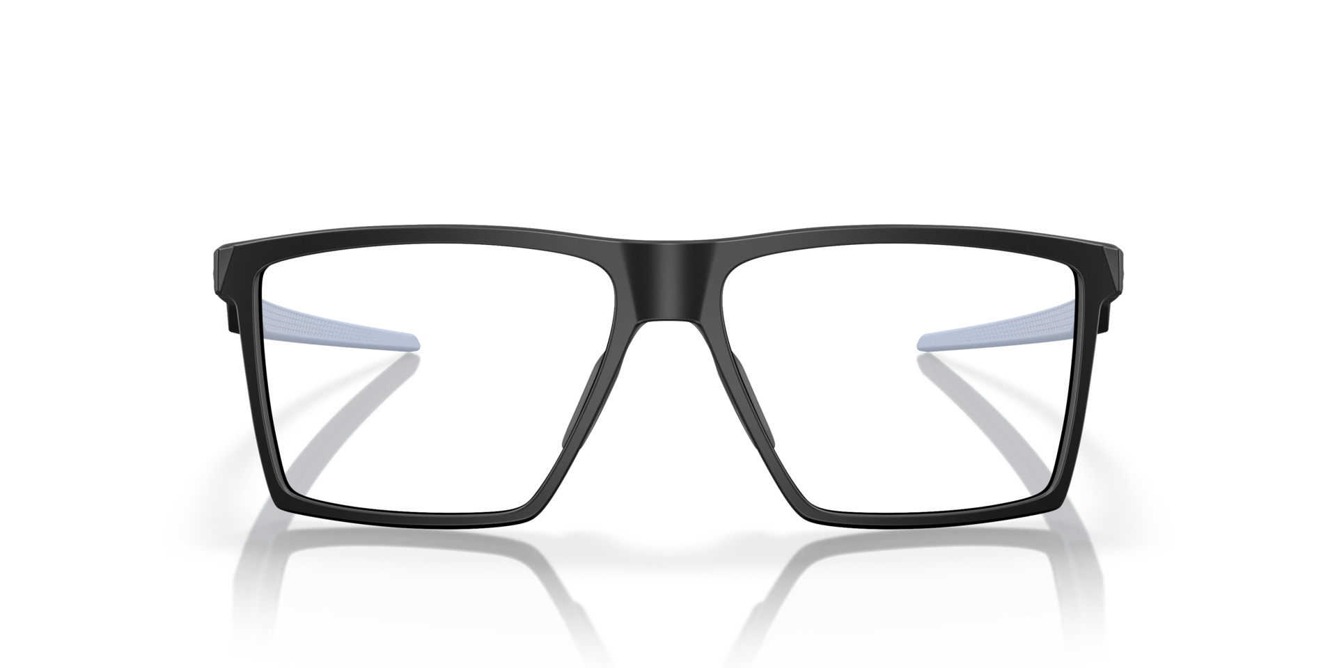 Futurity Satijnglans zwart KunststofEyeglass Frames van B24, Vooraanzicht