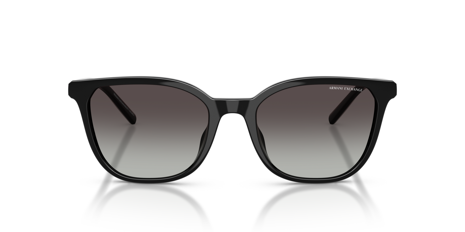 AX4168SU Glanzend zwart KunststofSunglass Frames van B24, Vooraanzicht