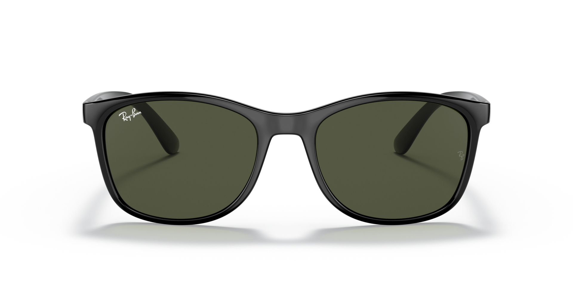 RB4374 Schwarz KunststoffSunglass Frames von B24, Vorderansicht