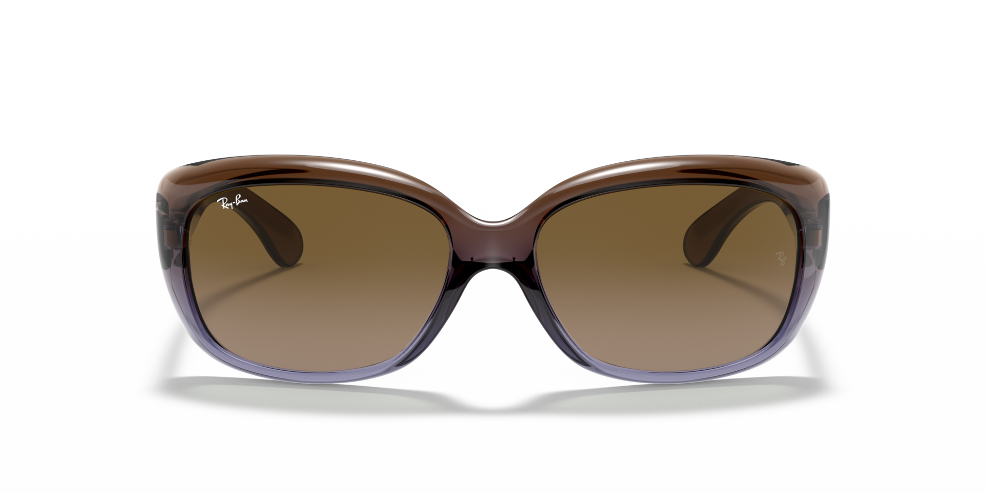 RB4101 Braun KunststoffSunglass Frames von B24, Vorderansicht