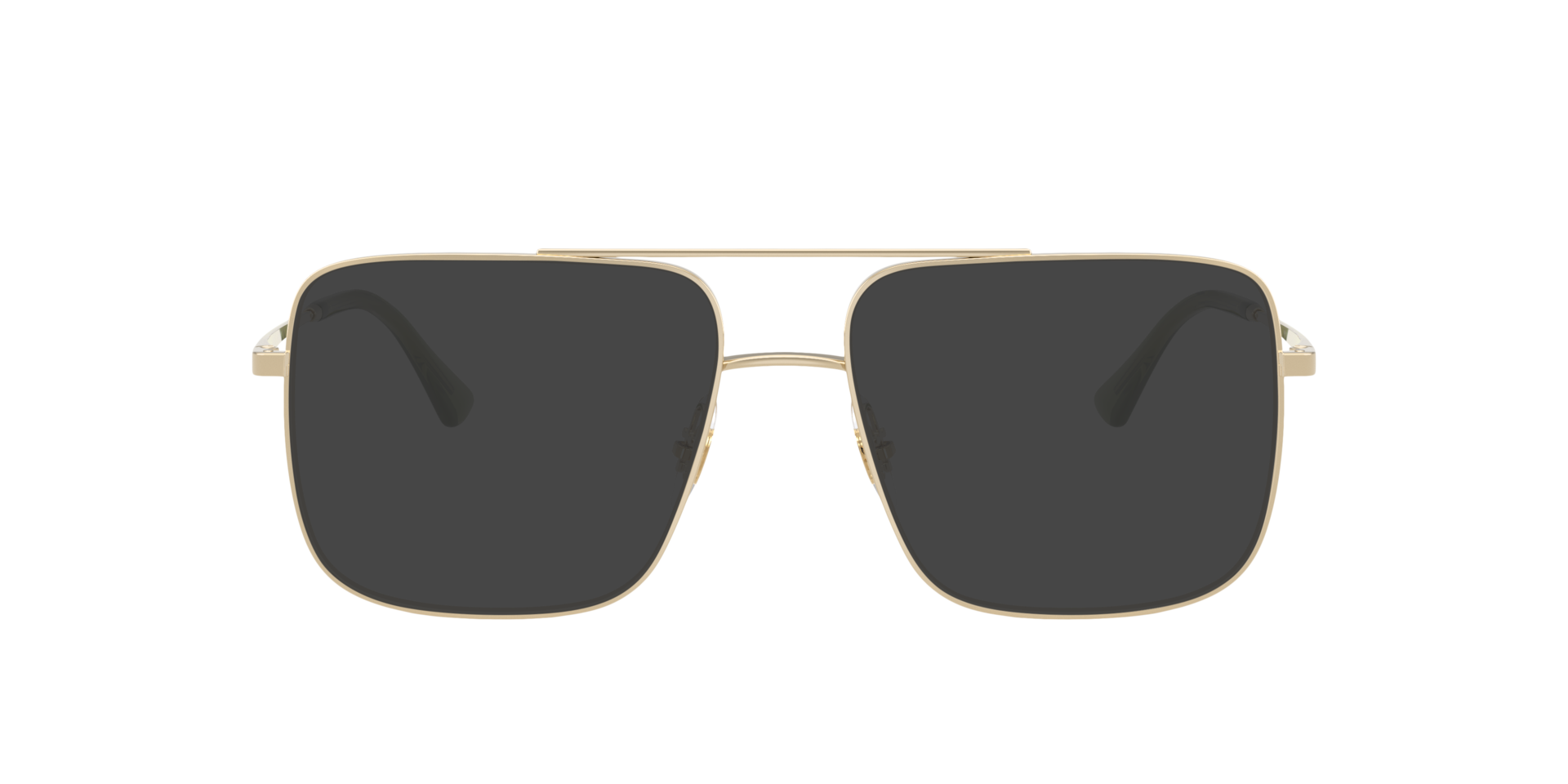 RB3758V Lichtgoud MetaalEyeglass Frames van B24, met getinte lenzen