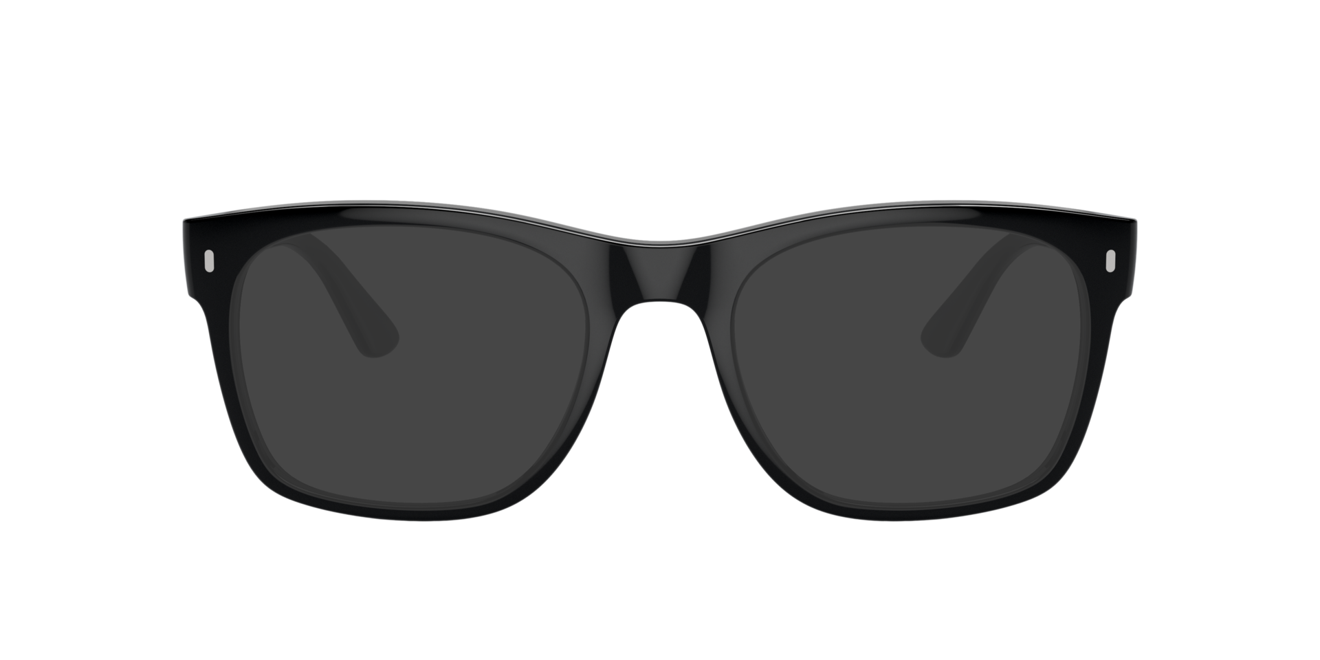 RB7228 Schwarz KunststoffEyeglass Frames von B24, mit getönten Gläsern