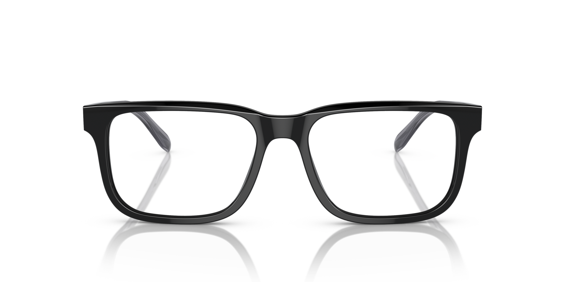 EA3218 Schwarz AcetatEyeglass Frames von B24, Vorderansicht