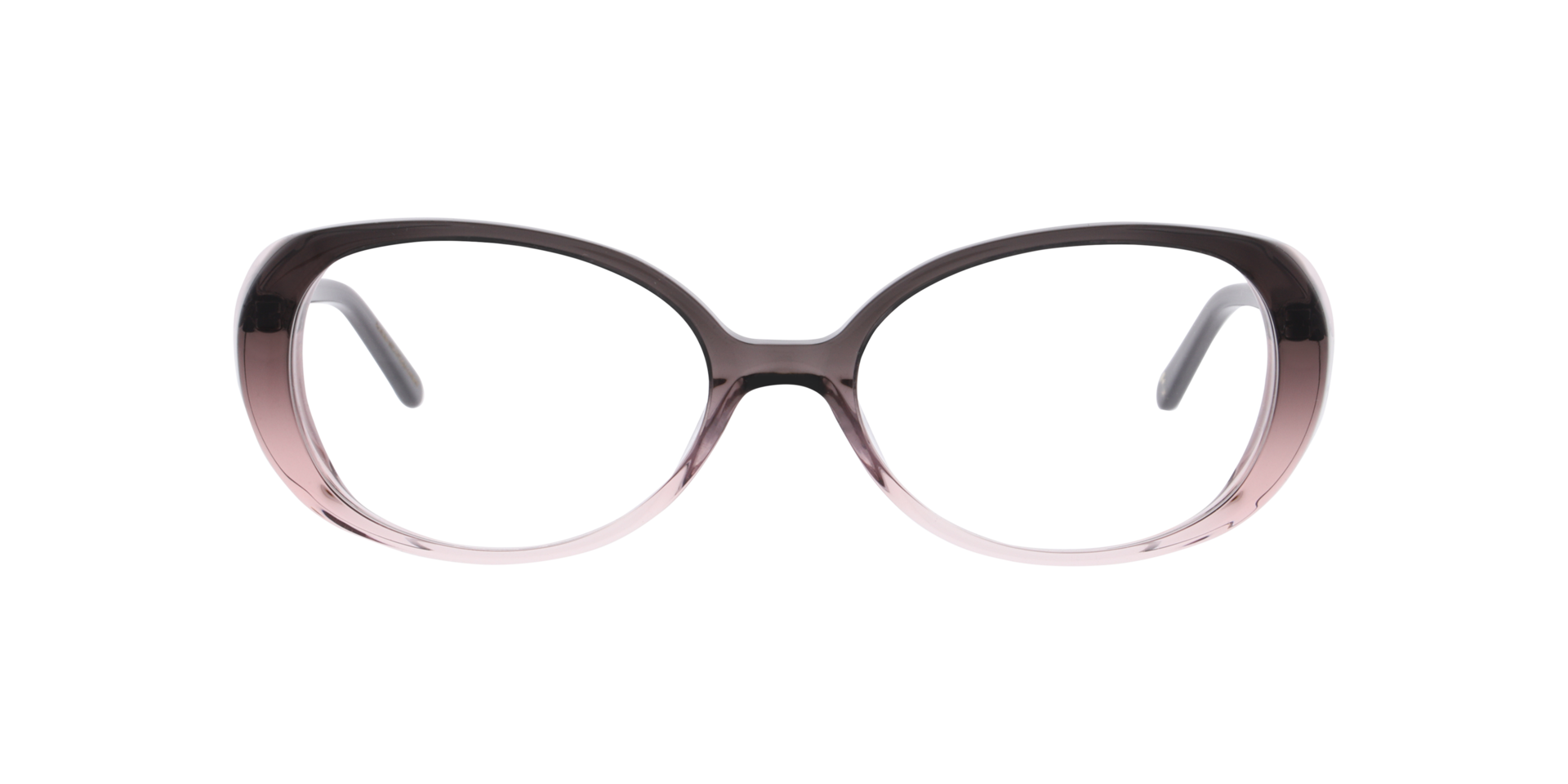 Poppy Gradient Brown To Pink AcetatEyeglass Frames von B24, Vorderansicht