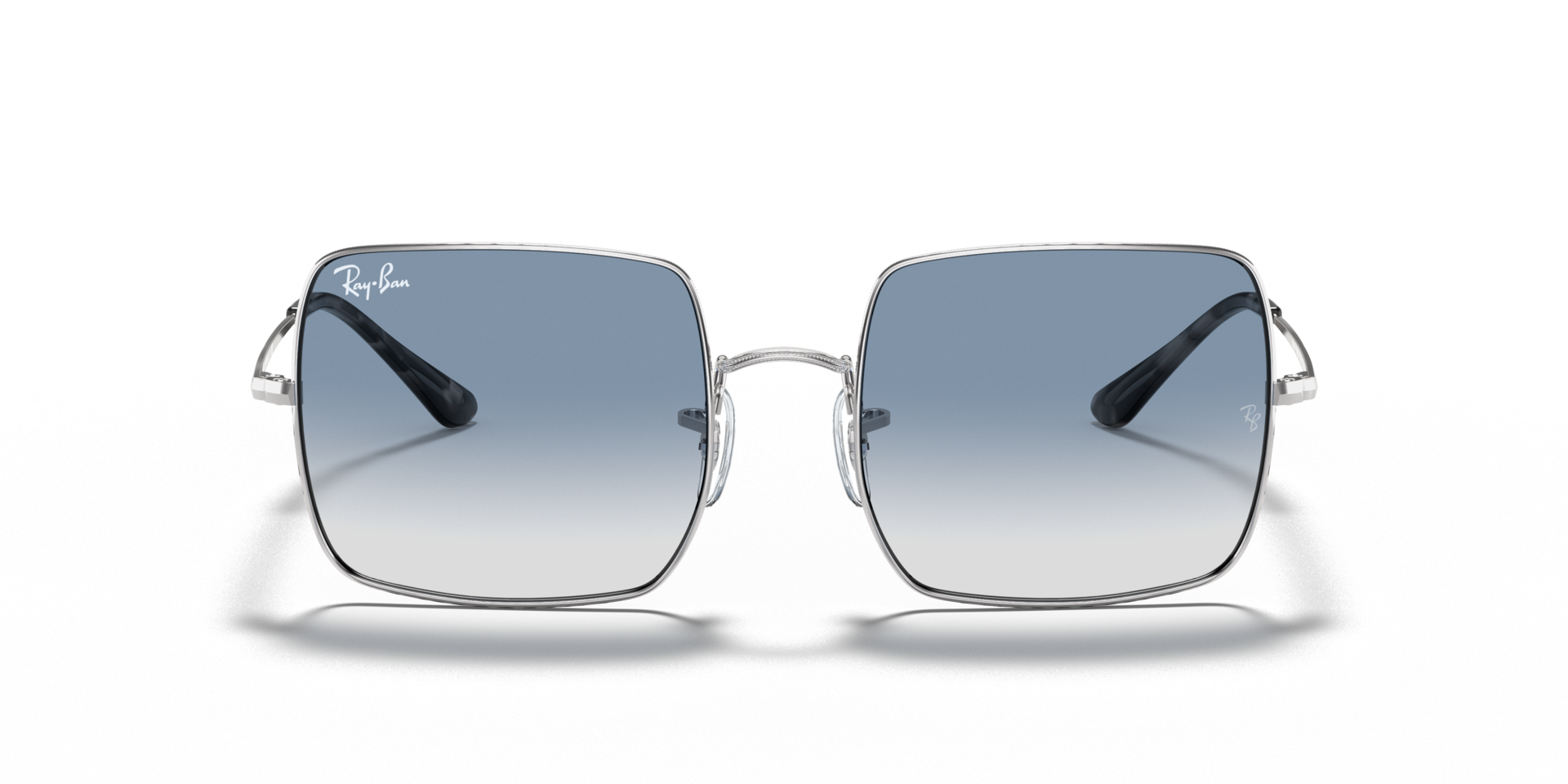 RB1971 Silber MetallSunglass Frames von B24, Vorderansicht