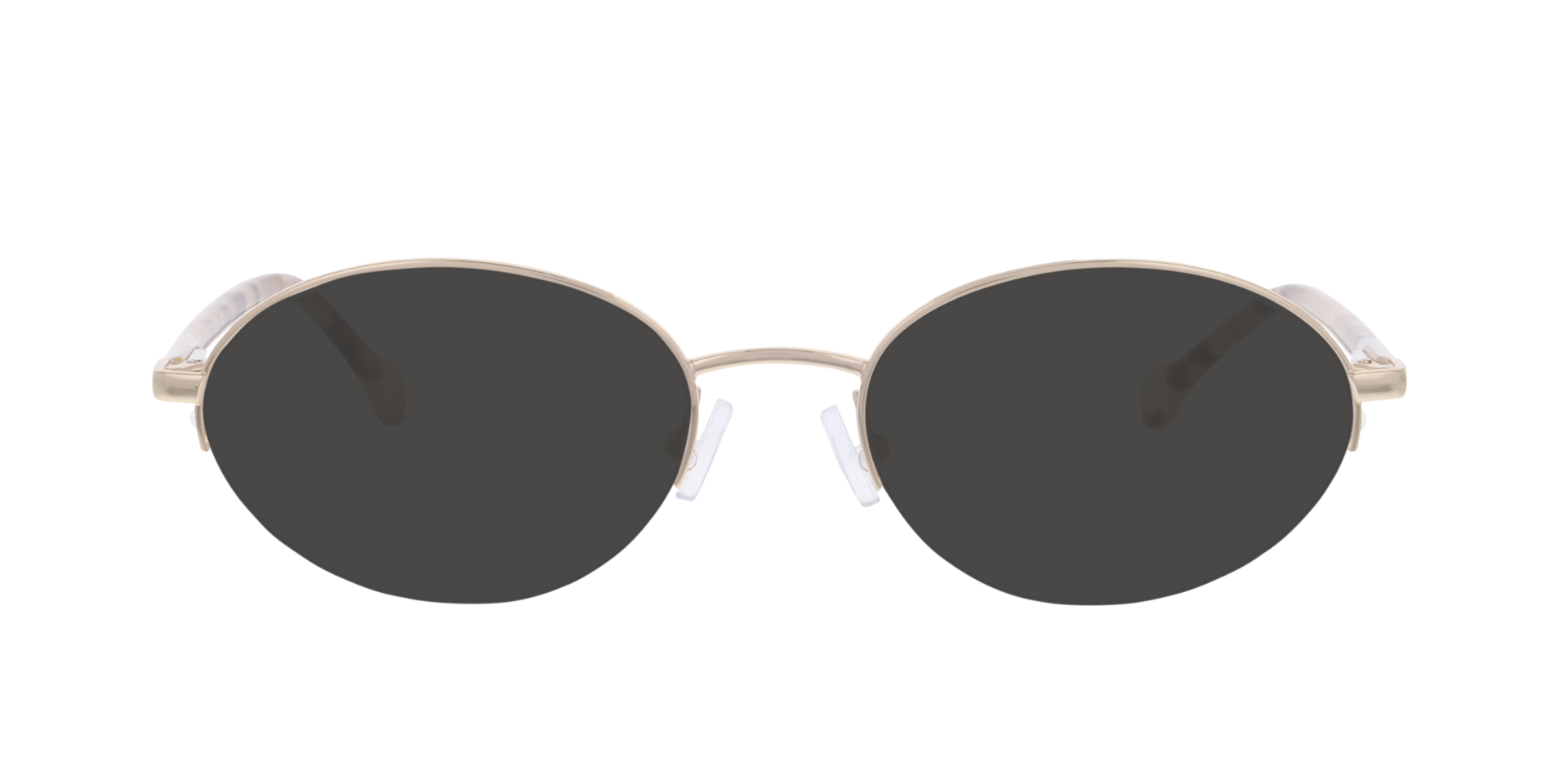 Amber Goud MetaalEyeglass Frames van B24, met getinte lenzen