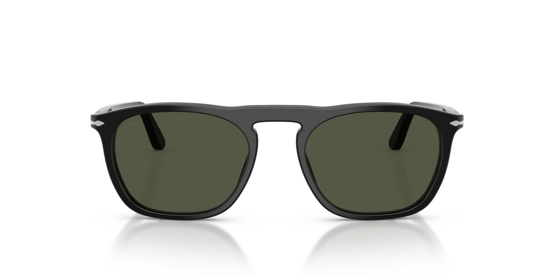 PO3391S Schwarz AcetatSunglass Frames von B24, Vorderansicht