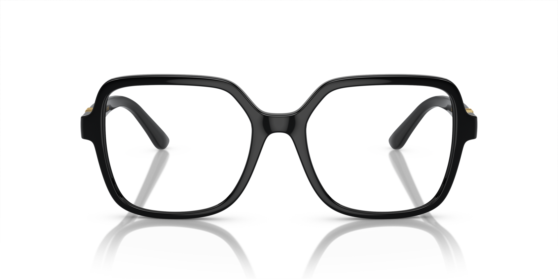 DG5105U Zwart KunststofEyeglass Frames van B24, Vooraanzicht