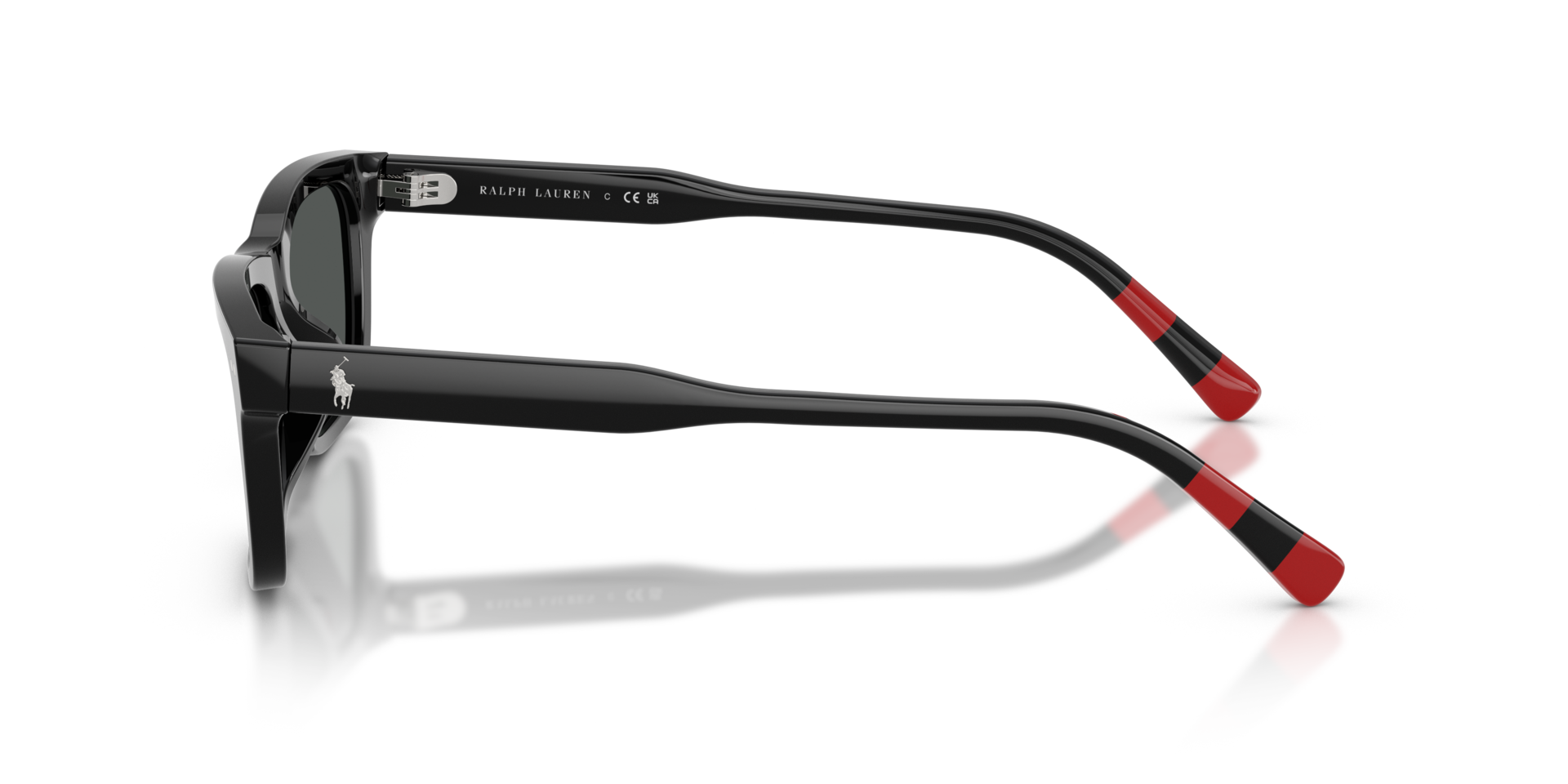 PH4240U Schwarz glänzend AcetatSunglass Frames von B24, Seitenansicht