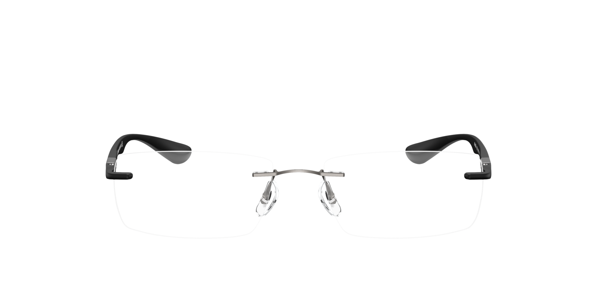 RB8724 Gunmetal TitanEyeglass Frames von B24, Vorderansicht
