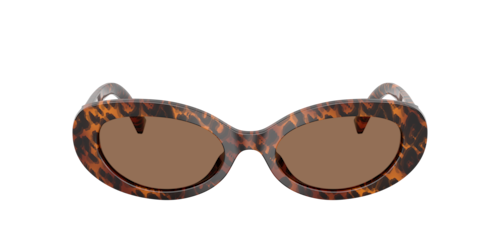 Dolce&Gabbana - DG4537, Damen, Leo Transparent/Black, Größe: Small