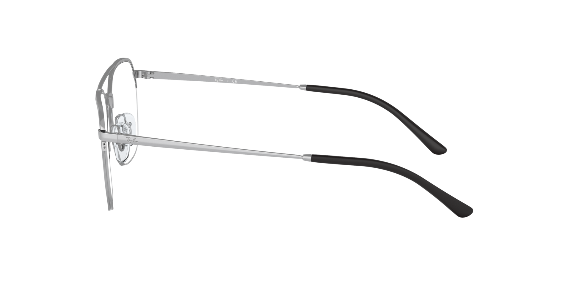 RB6444 Silber MetallEyeglass Frames von B24, Seitenansicht
