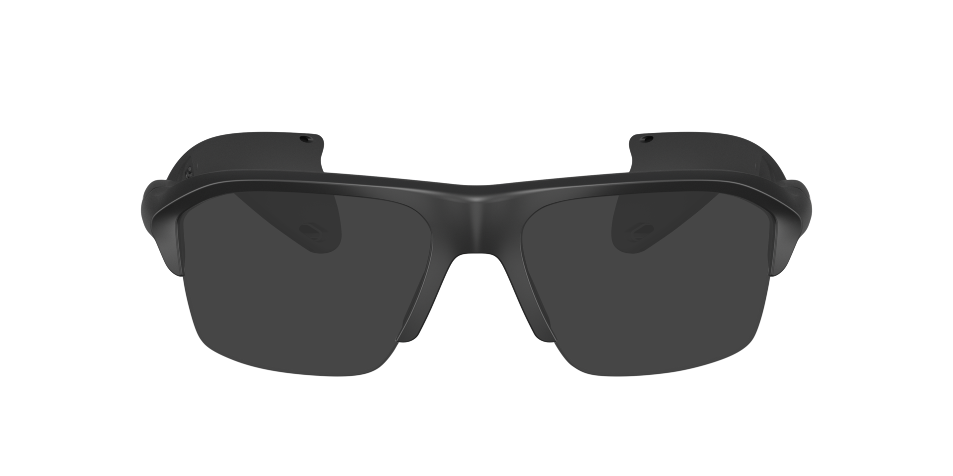 Stunt Glider Schwarz satiniert KunststoffEyeglass Frames von B24, mit getönten Gläsern